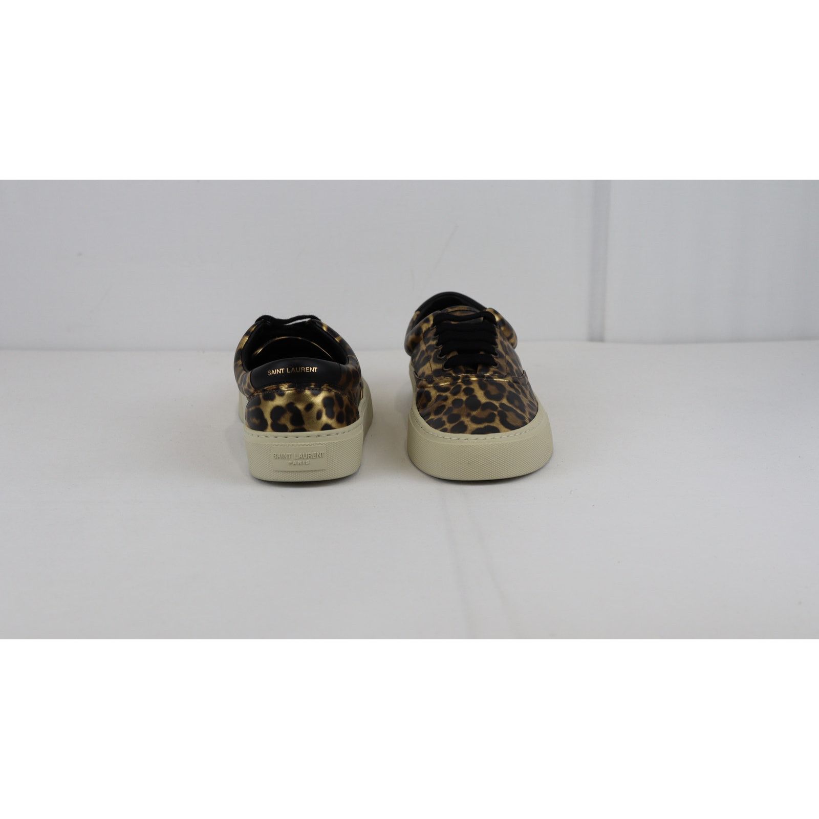 Saint Laurent Paris o1rshd1 New Silky Leo Fix/Moon Plus Shoes in Nero Size US 8 / EU 41 - 4 Thumbnail