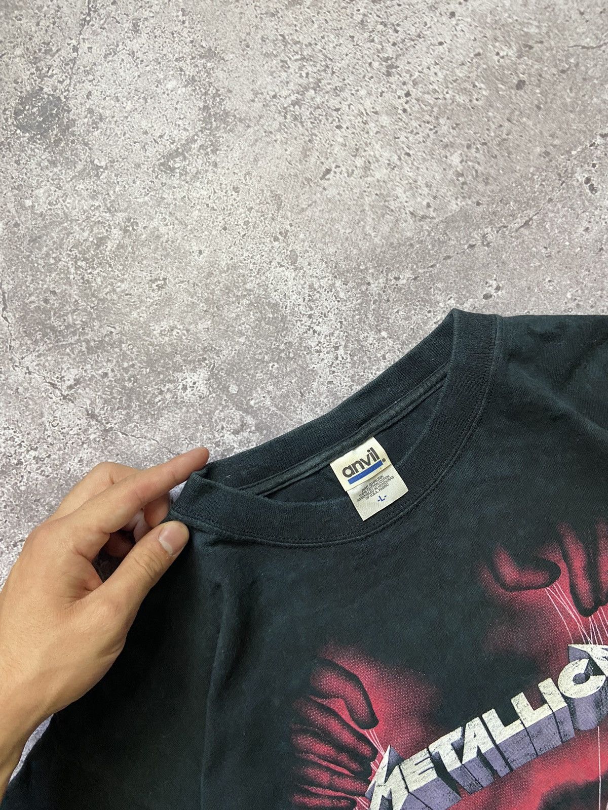 Band Tees × Metallica × Vintage Vintage 1994 Metallica Master Of Puppets Graphic T Shirt Size US L / EU 52-54 / 3 - 3 Thumbnail