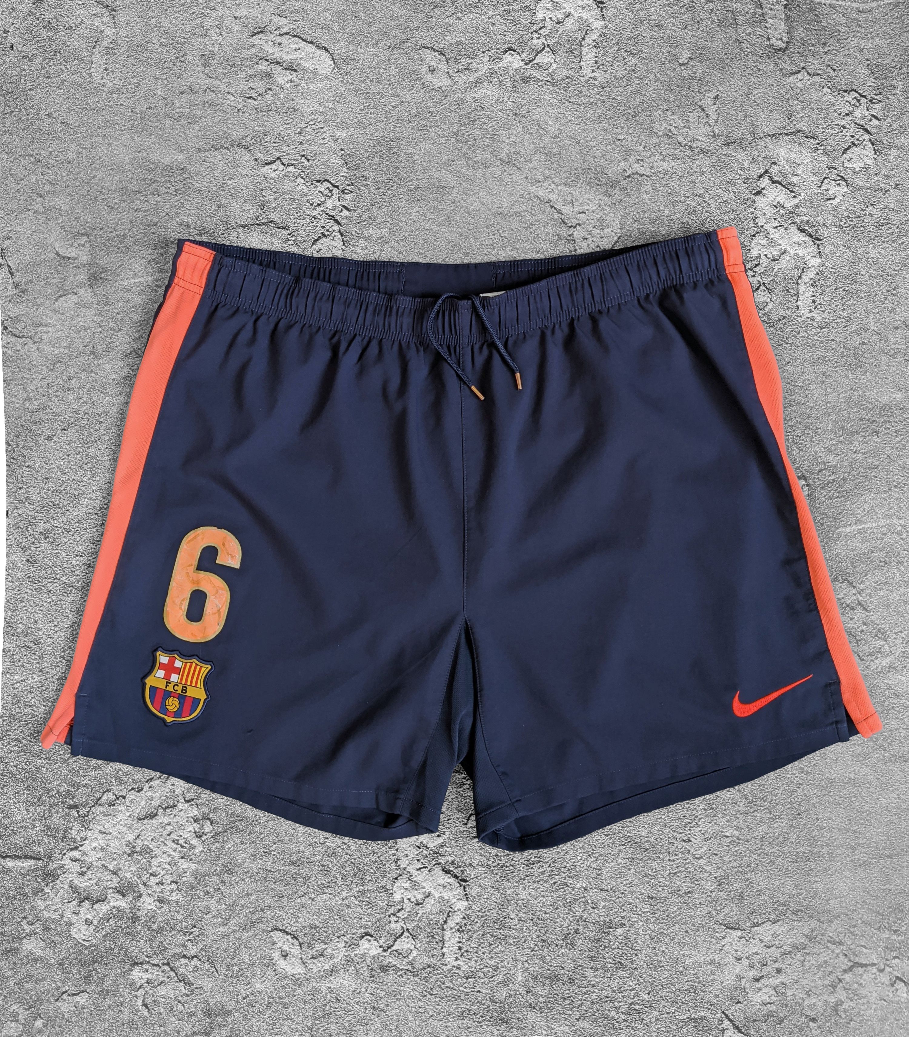 Nike FC Barcelona shorts nike xavi 6 Size US 34 / EU 50 - 1 Thumbnail