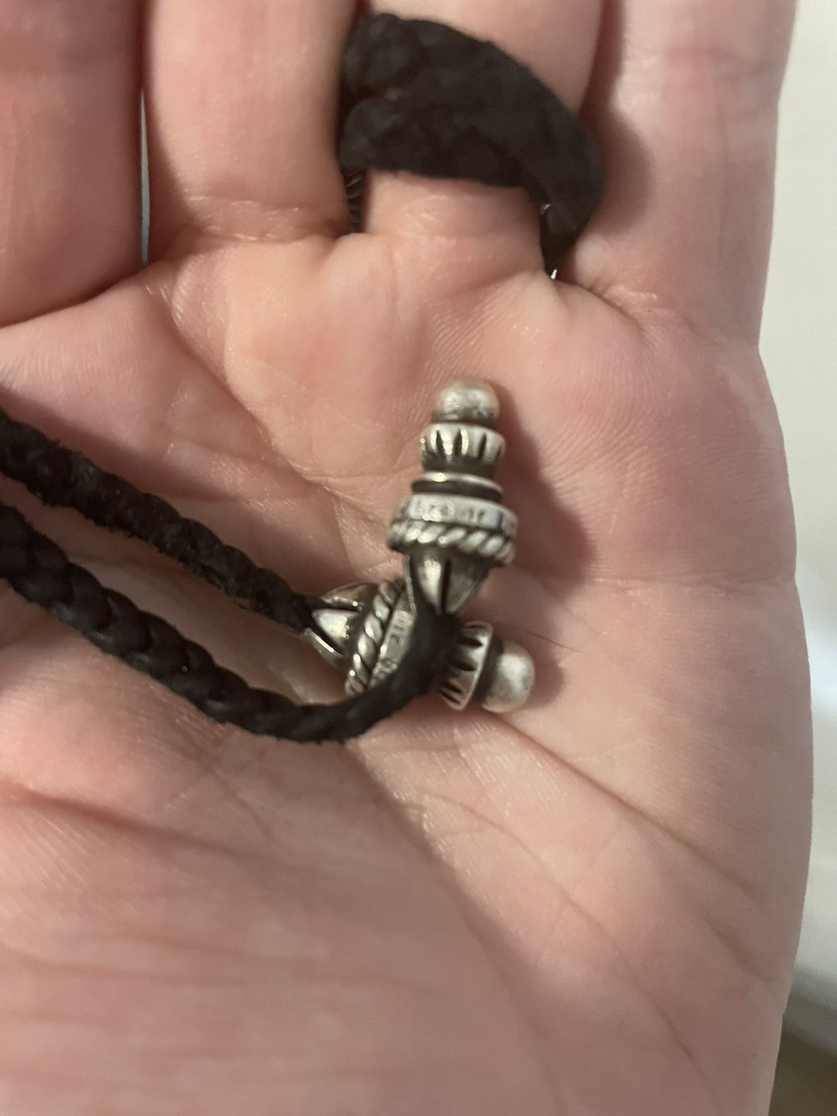 Chrome Hearts Chrome Hearts Leather Bolo Tie Size ONE SIZE - 6 Thumbnail