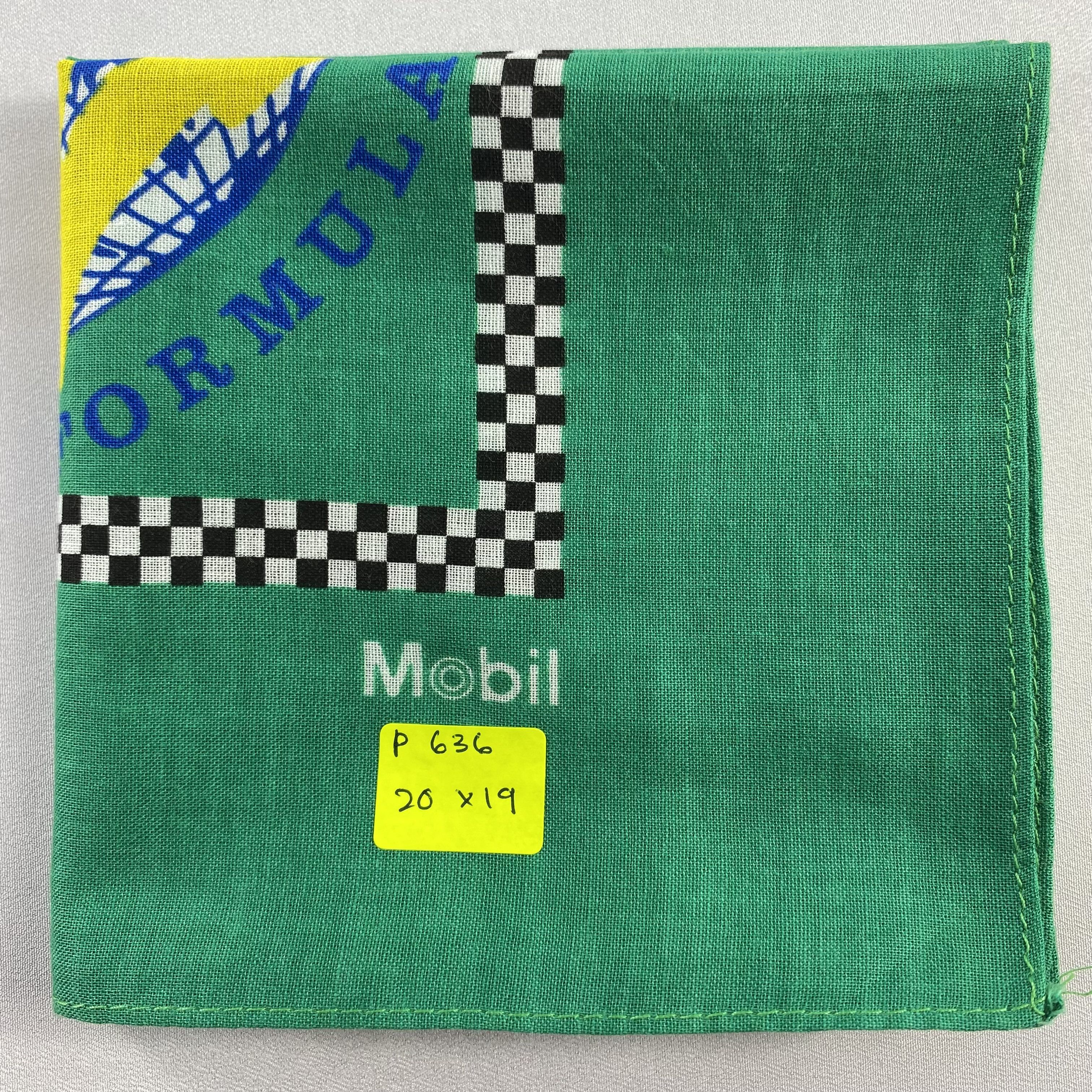 Vintage Benetton Formula Handkerchief / Neckerchief / Bandana-P636 Size ONE SIZE - 5 Thumbnail