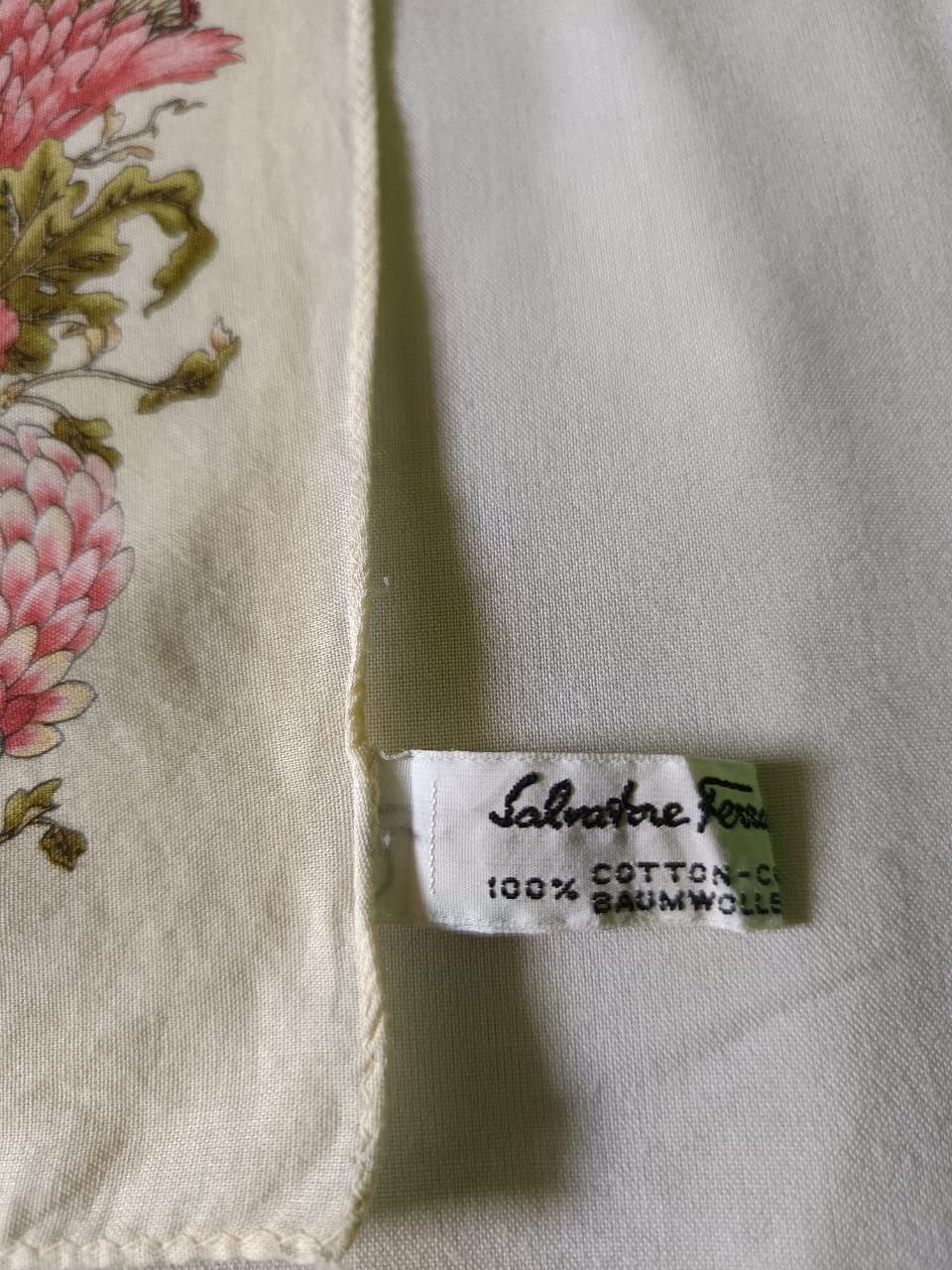 Salvatore Ferragamo Salvatore Ferragamo cotton Handkerchief Size ONE SIZE - 3 Thumbnail