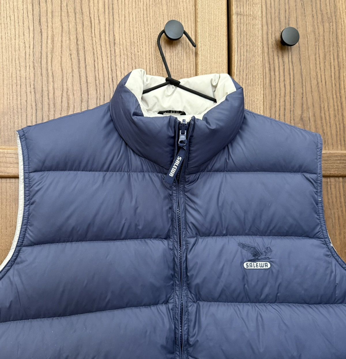 SALEWA Salewa Two-Sided Down Puffer Vest Outdoor Gilet Mens Size M Size US M / EU 48-50 / 2 - 4 Thumbnail