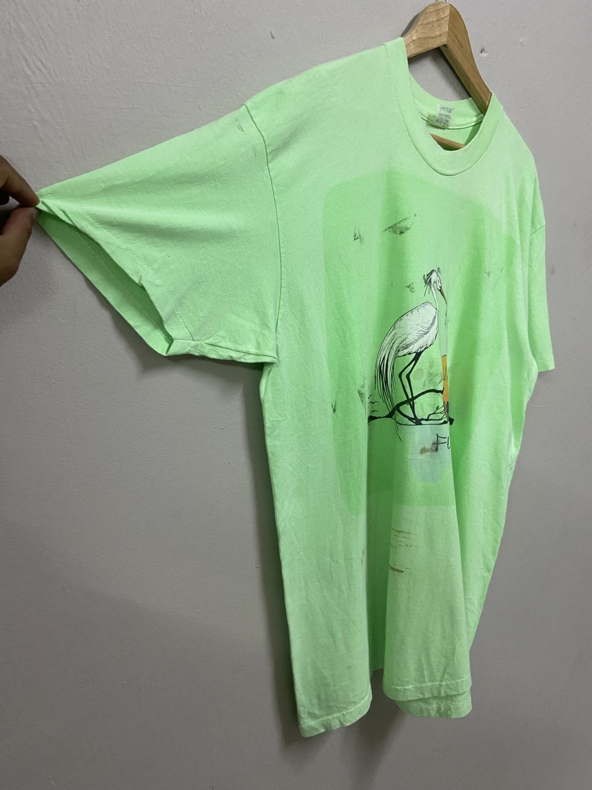 Vintage Distress Faded Vintage Florida tee Size US XL / EU 56 / 4 - 3 Thumbnail