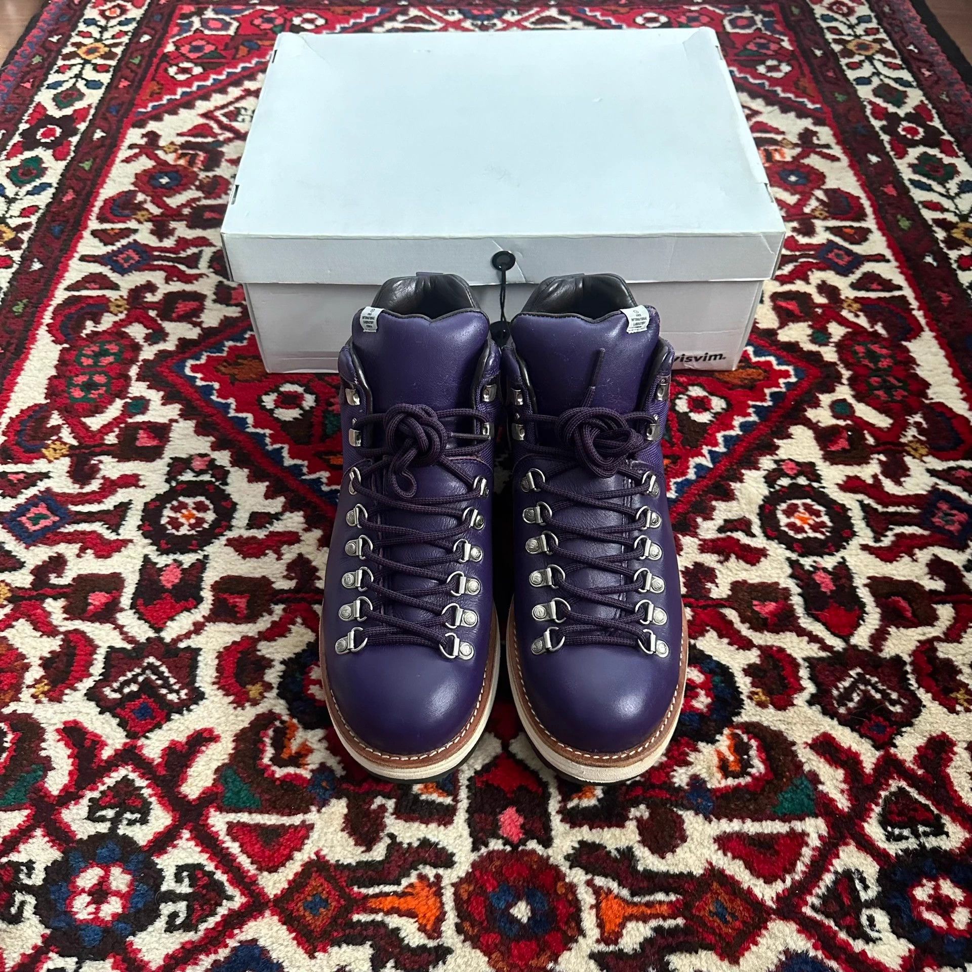 Visvim visvim 10ss serra mountain boots purple us8 Size US 8 / EU 41 - 1 Thumbnail