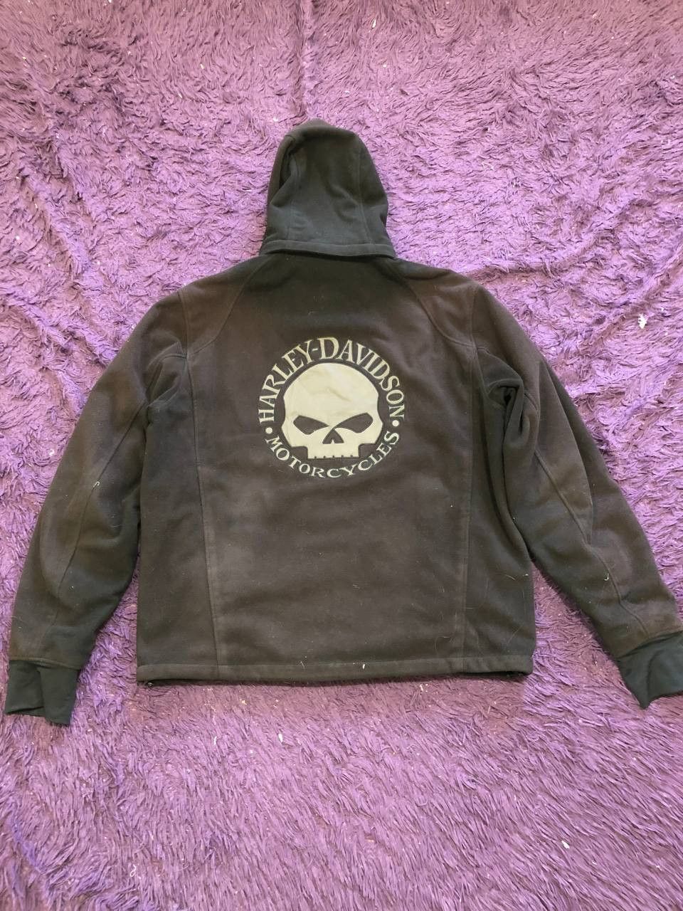 Harley Davidson Black Jacket VINTAGE MOTO Harley Davidson Y2K Size US XL / EU 56 / 4 - 20 Thumbnail