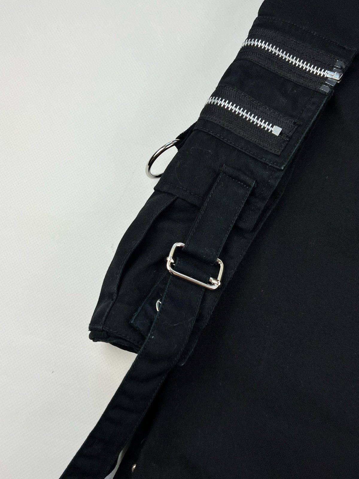 Japanese Brand Vintage Bondage Cargo Pant queen of darkness rock Size US 36 / EU 52 - 14 Thumbnail