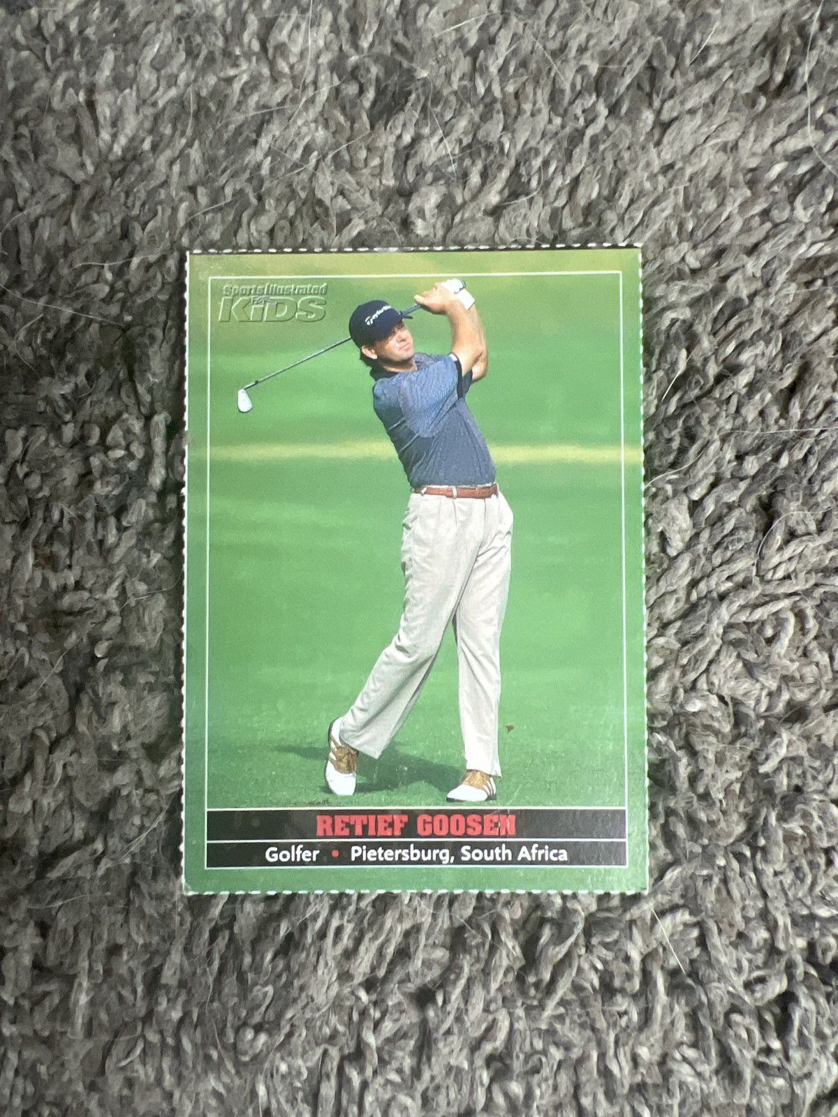 PGA Tour 2004 Sports Illustrated For Kids #427 Retief Goosen Card Size ONE SIZE - 1 Thumbnail