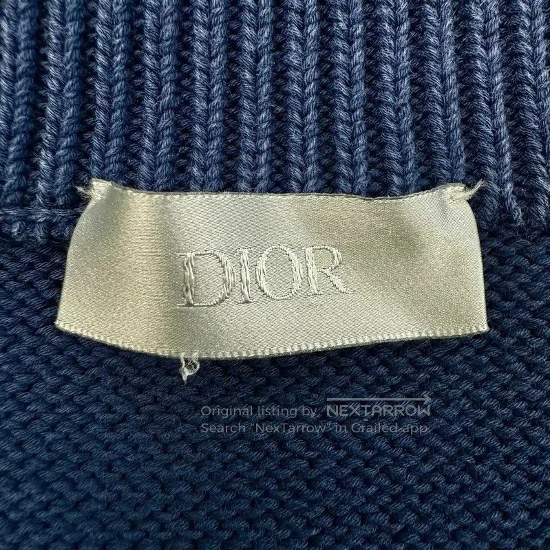 Dior Dior Navy Blue Men's Pullover Sweater . Size US S / EU 44-46 / 1 - 7 Thumbnail