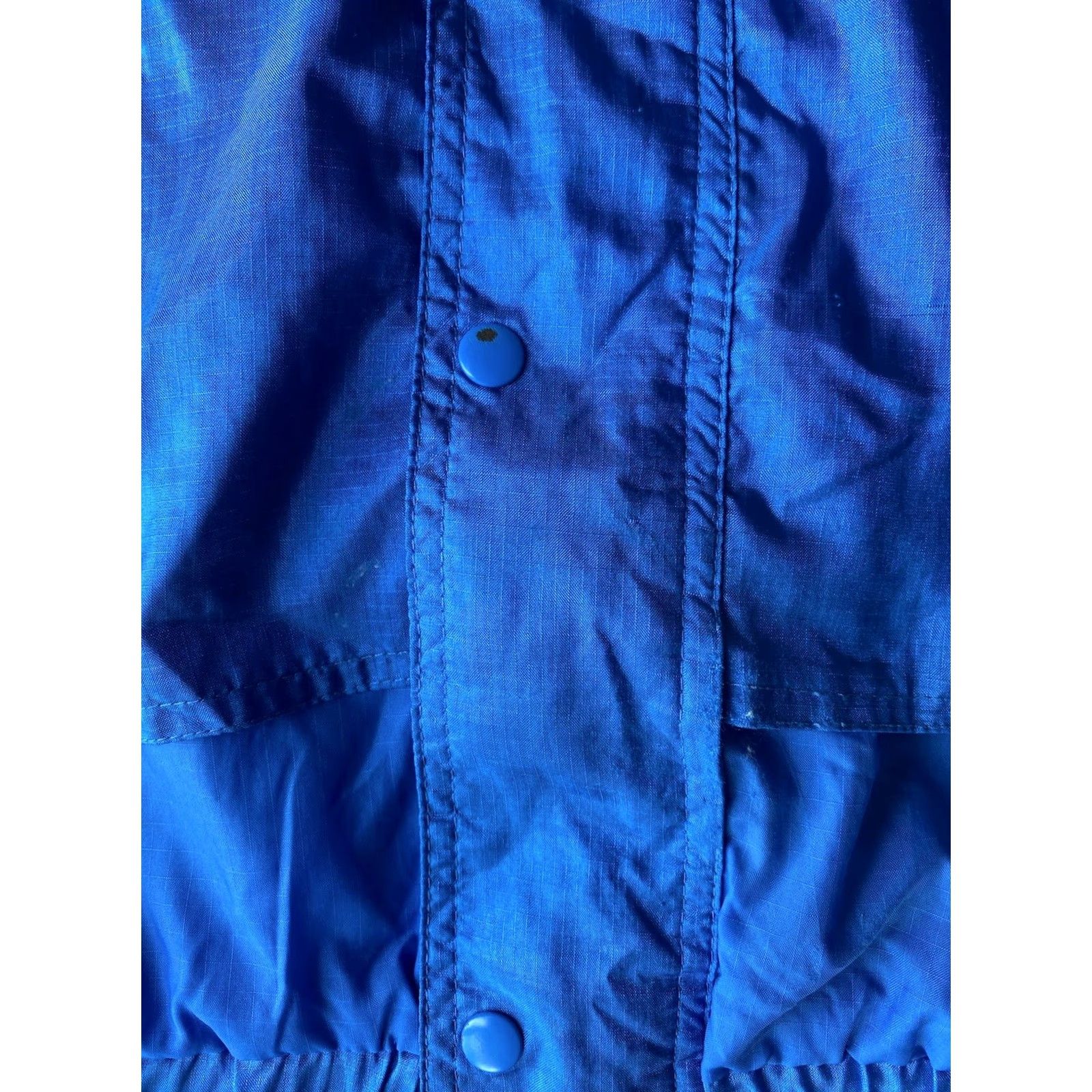 Puma VINTAGE Puma Windbreaker Jacket XL Blue Hooded Full Zip Nylon Retro Size US XL / EU 56 / 4 - 7 Thumbnail