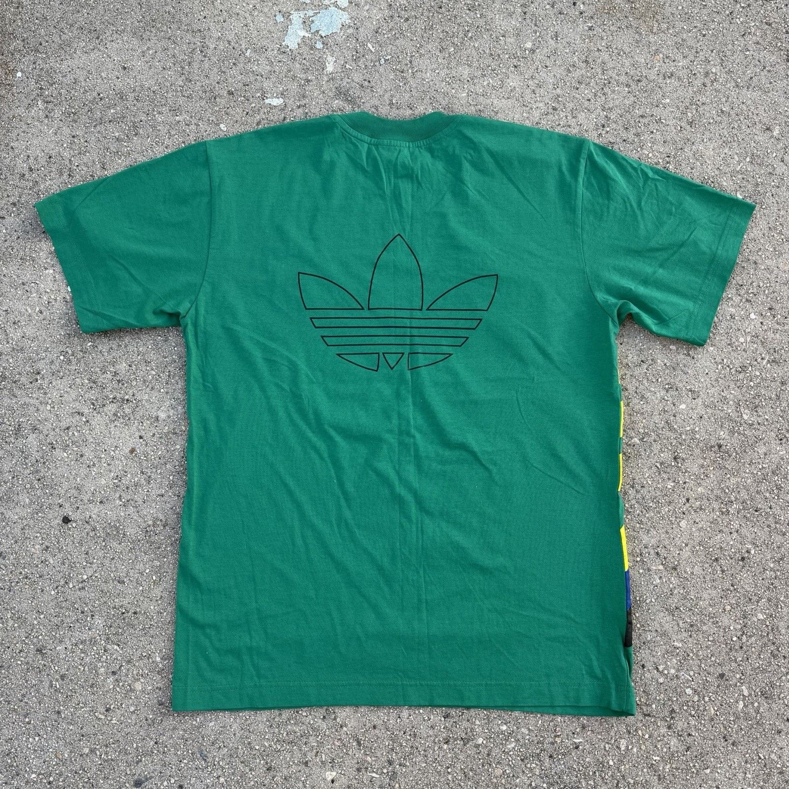 Adidas × Vintage Vintage 90s Adidas Germany Soccer Football Green Tee T-Shirt Size US M / EU 48-50 / 2 - 5 Thumbnail