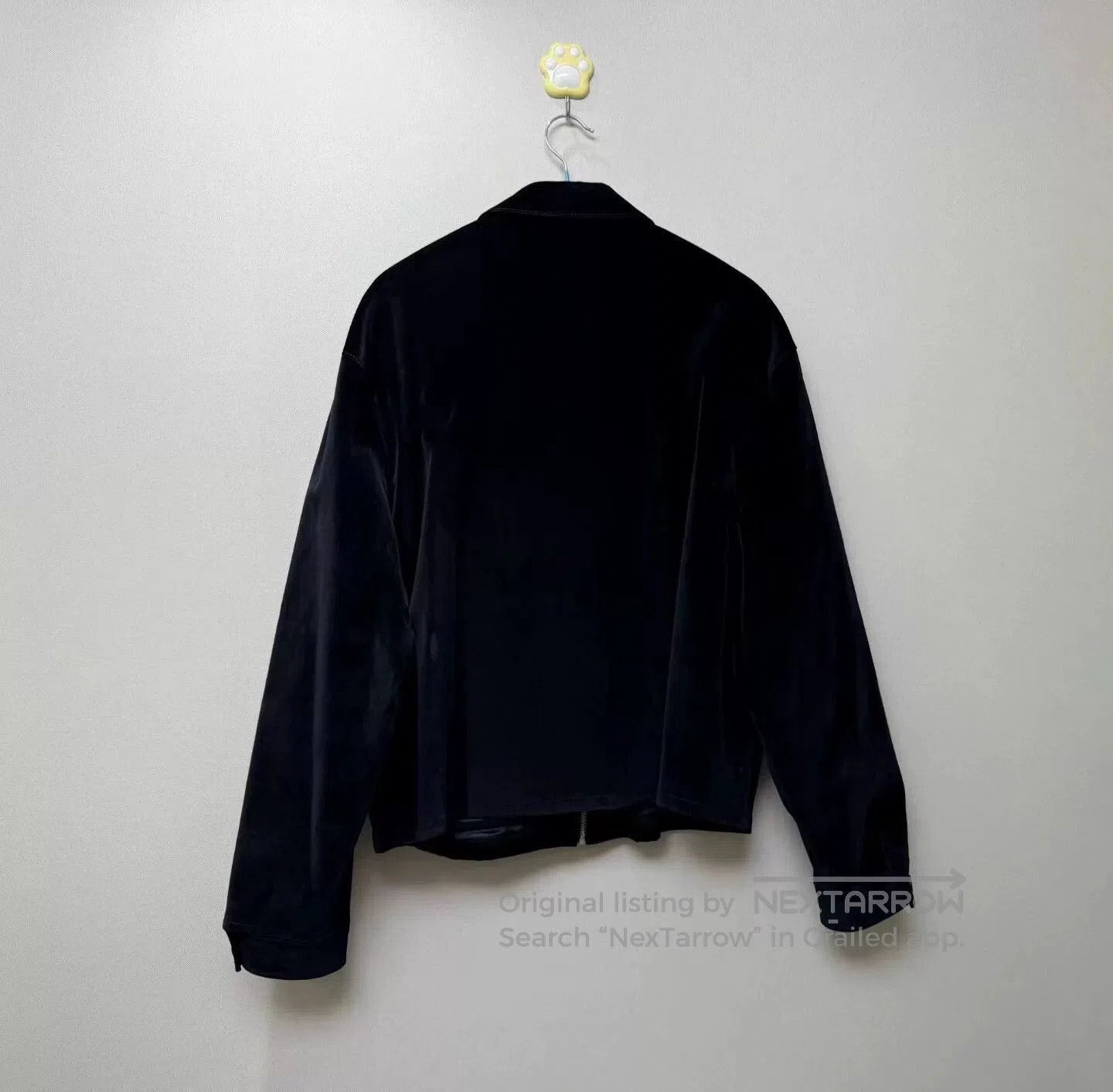 Prada prada black velvet zip jacket with logo. Size US XXL / EU 58 / 5 - 4 Thumbnail