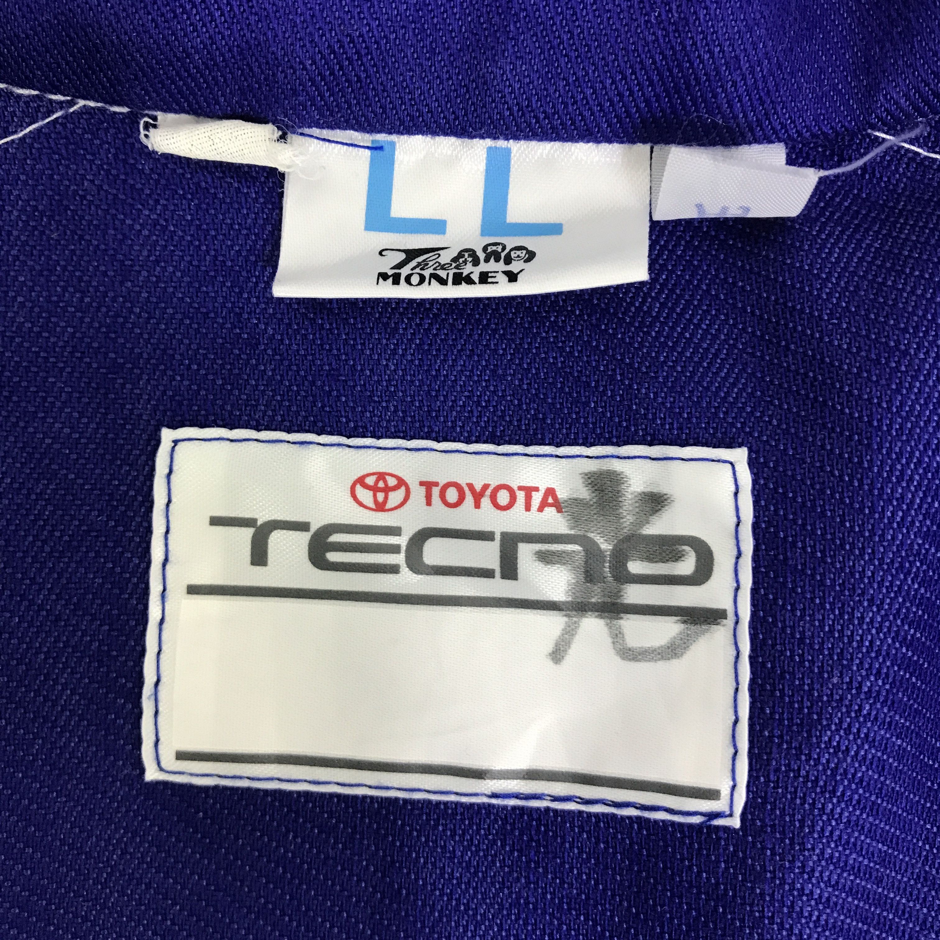 Japanese Brand TOYOTA COROLLA RACING COVERALL K90B6 Size US L / EU 52-54 / 3 - 11 Thumbnail