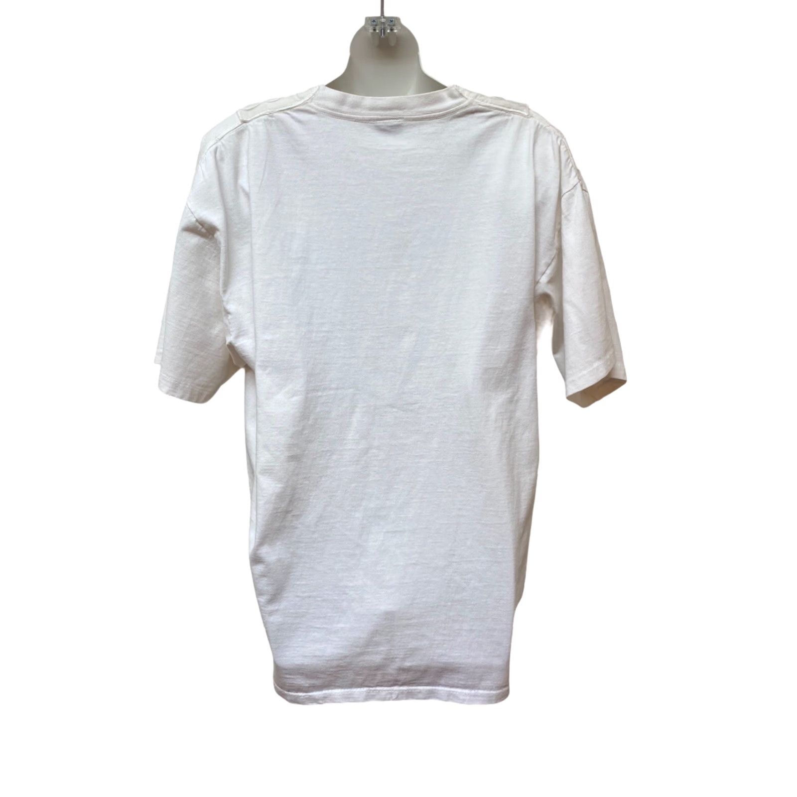 Vintage VINTAGE Cesucci Shirt 1X Plus White Lace Collar T-Shirt 1990s Womens/Casual Size XL / US 12-14 / IT 48-50 - 2 Thumbnail