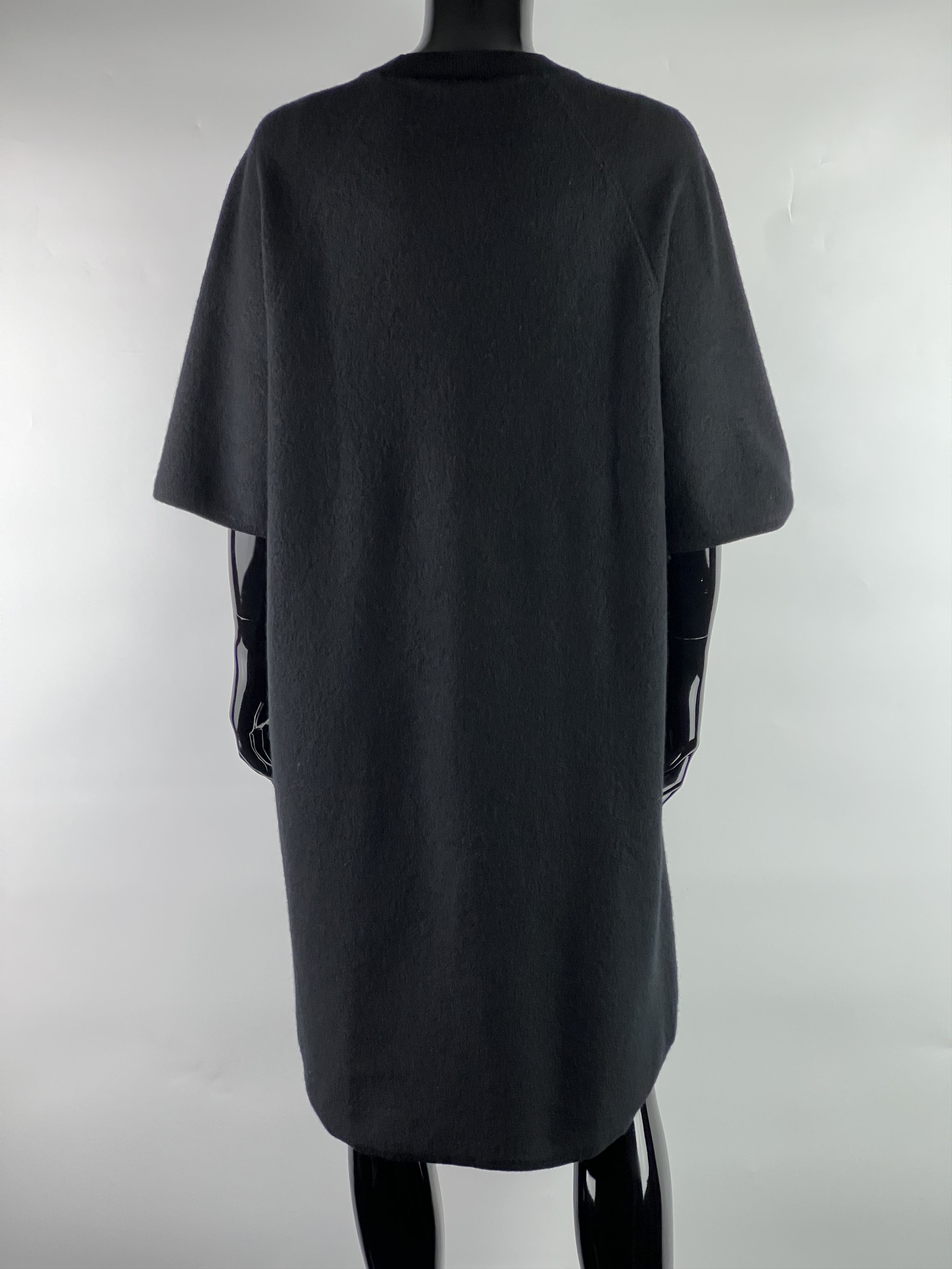 COS 100% Wool Half Sleeve Knee Lenght Dress XS Oversized