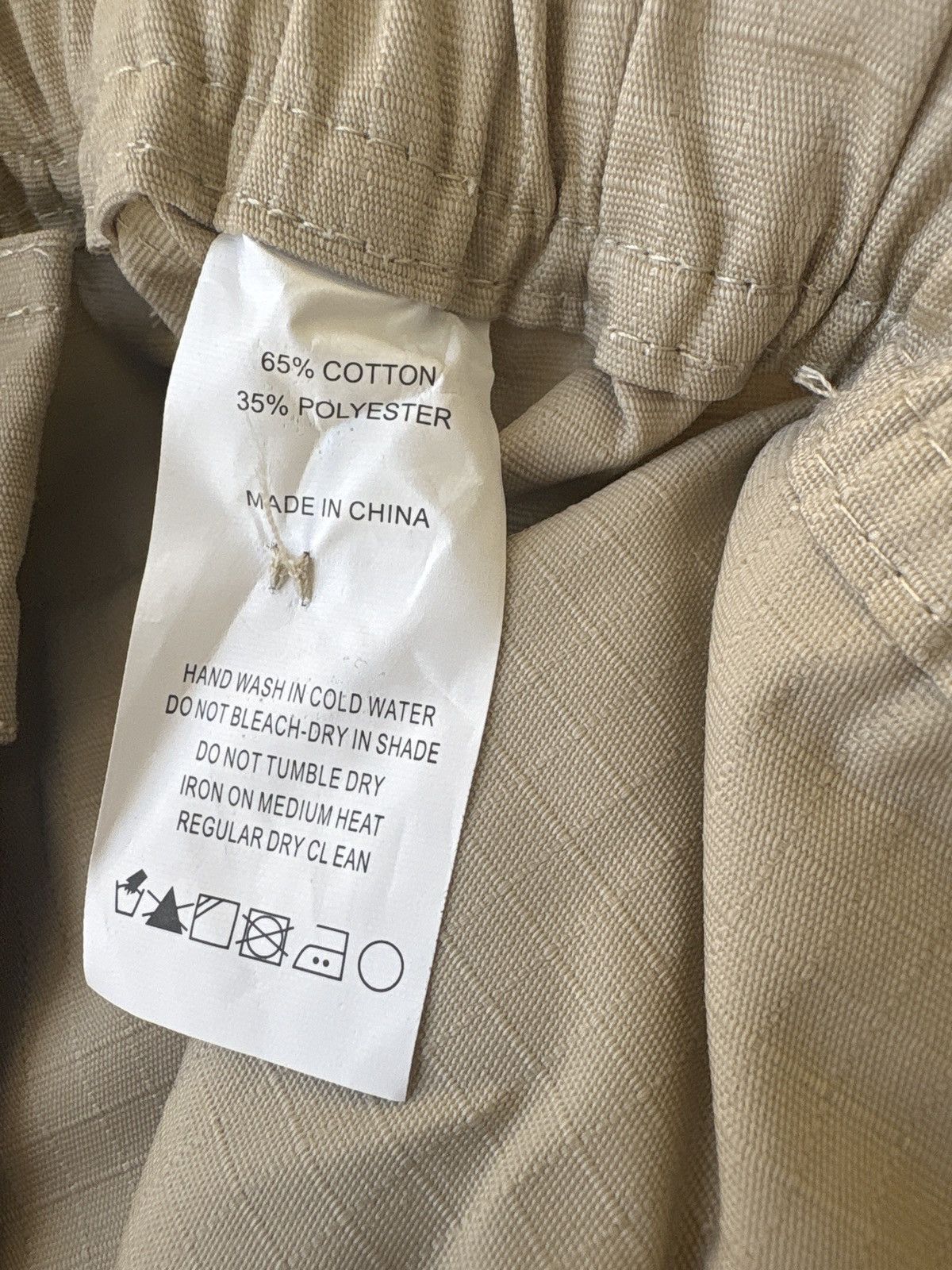 Corteiz Corteiz Rtw Beige OG Alcatraz Combat Shorts Size US 30 / EU 46 - 11 Thumbnail