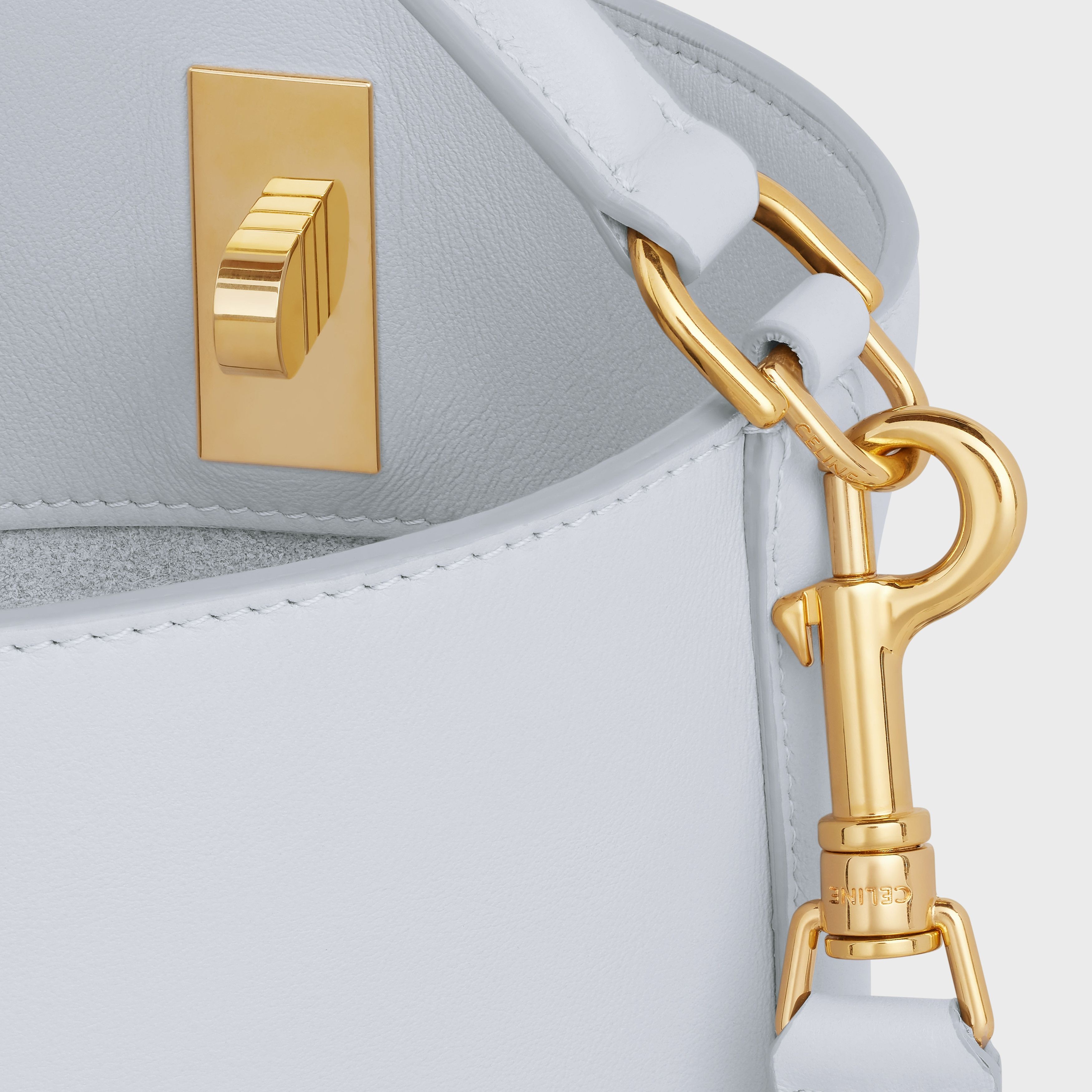 Celine o1bcso1str0725 Size : OS/195573 16 Soft Bucket Bag in Pearl Size ONE SIZE - 4 Thumbnail