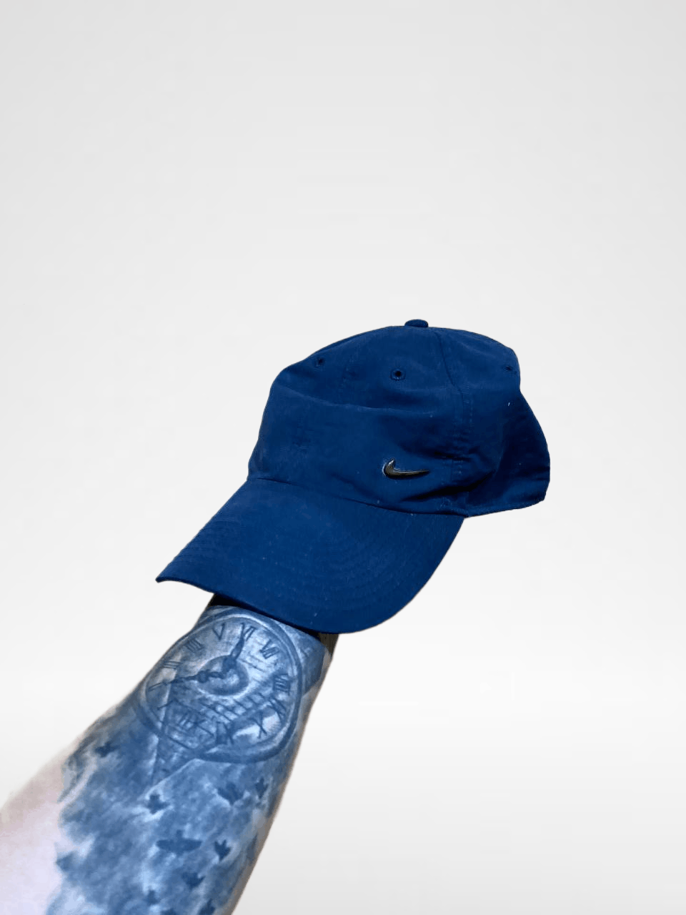 Nike Blue Cap VINTAGE logo NIKE Y2K Streetwear Size ONE SIZE - 1 Thumbnail