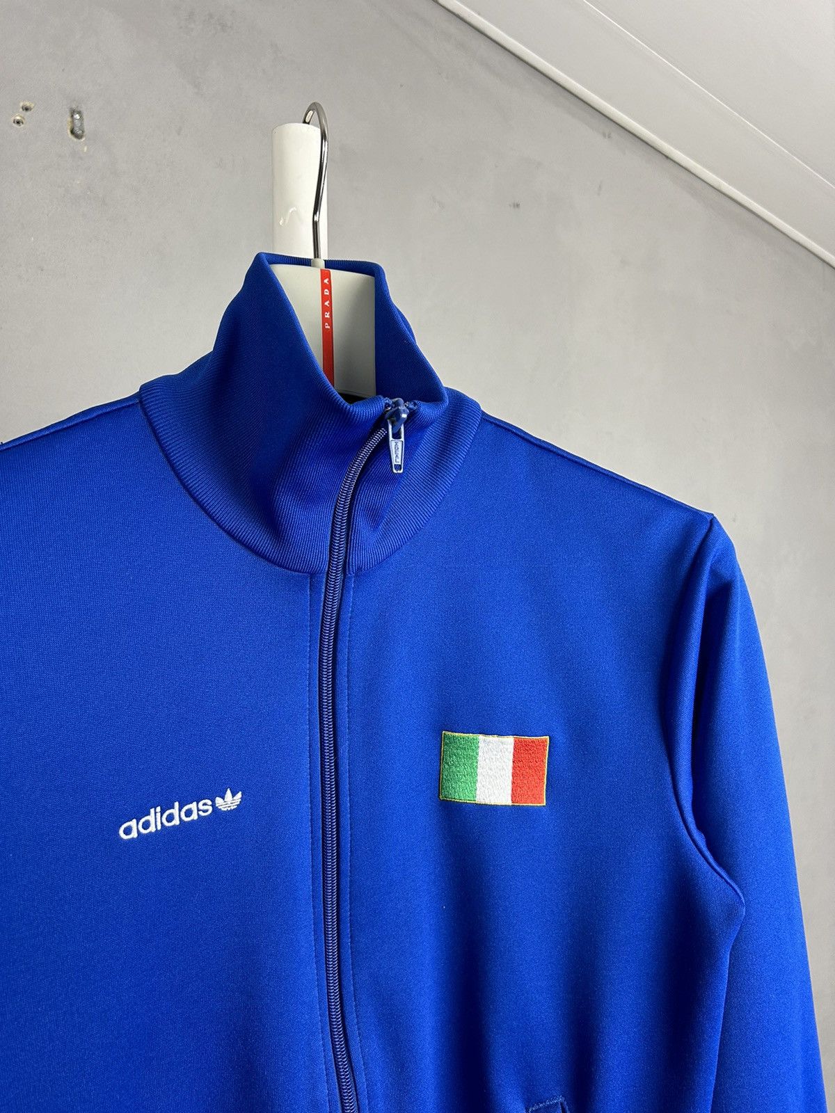 Adidas Vintage Adidas Originals Italia Track Jacket Blue Full Zip Size US S / EU 44-46 / 1 - 3 Thumbnail
