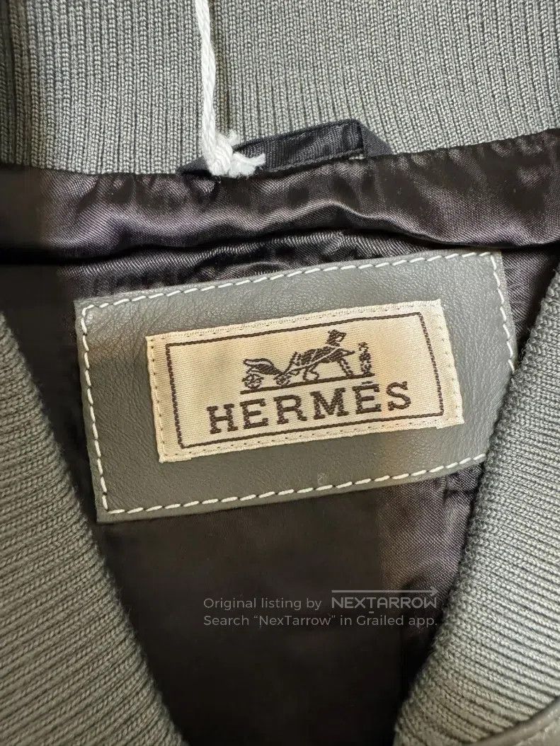 Hermes Hermes Leather jacket with a soft and silky texture, class Size US L / EU 52-54 / 3 - 8 Thumbnail