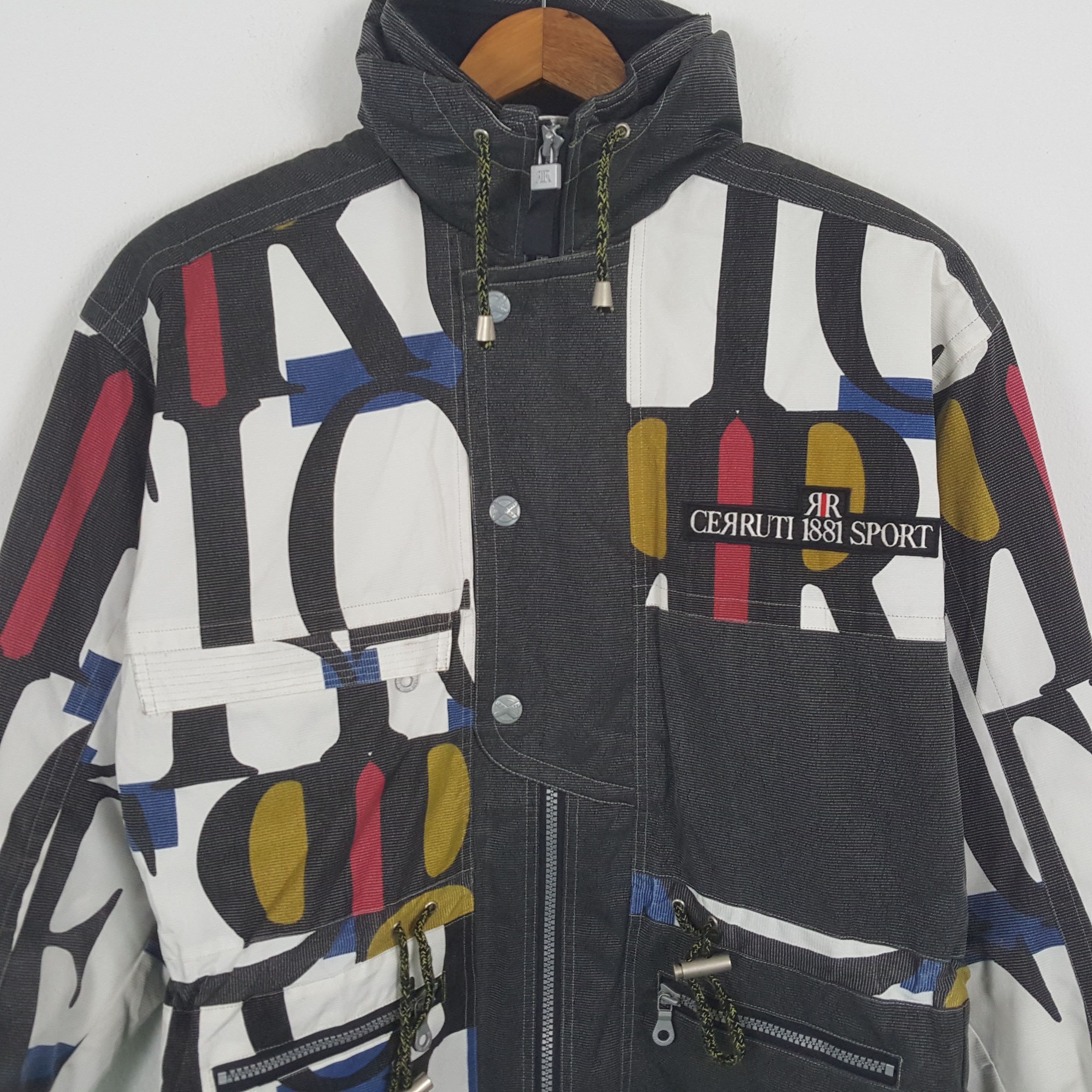 Cerruti 1881 × Japanese Brand × Vintage Vintage CERRUTI 1881SPORT Italian Fashion Brand Jacket Size US XL / EU 56 / 4 - 2 Thumbnail