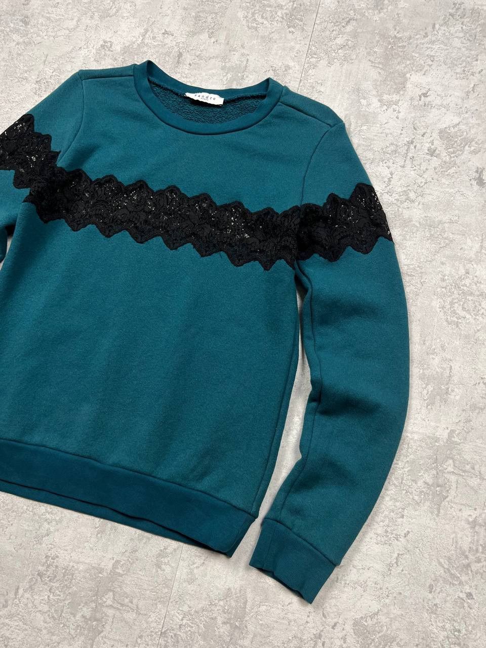 Sandro Sandro Blue Sweatshirt Size M / US 6-8 / IT 42-44 - 3 Thumbnail