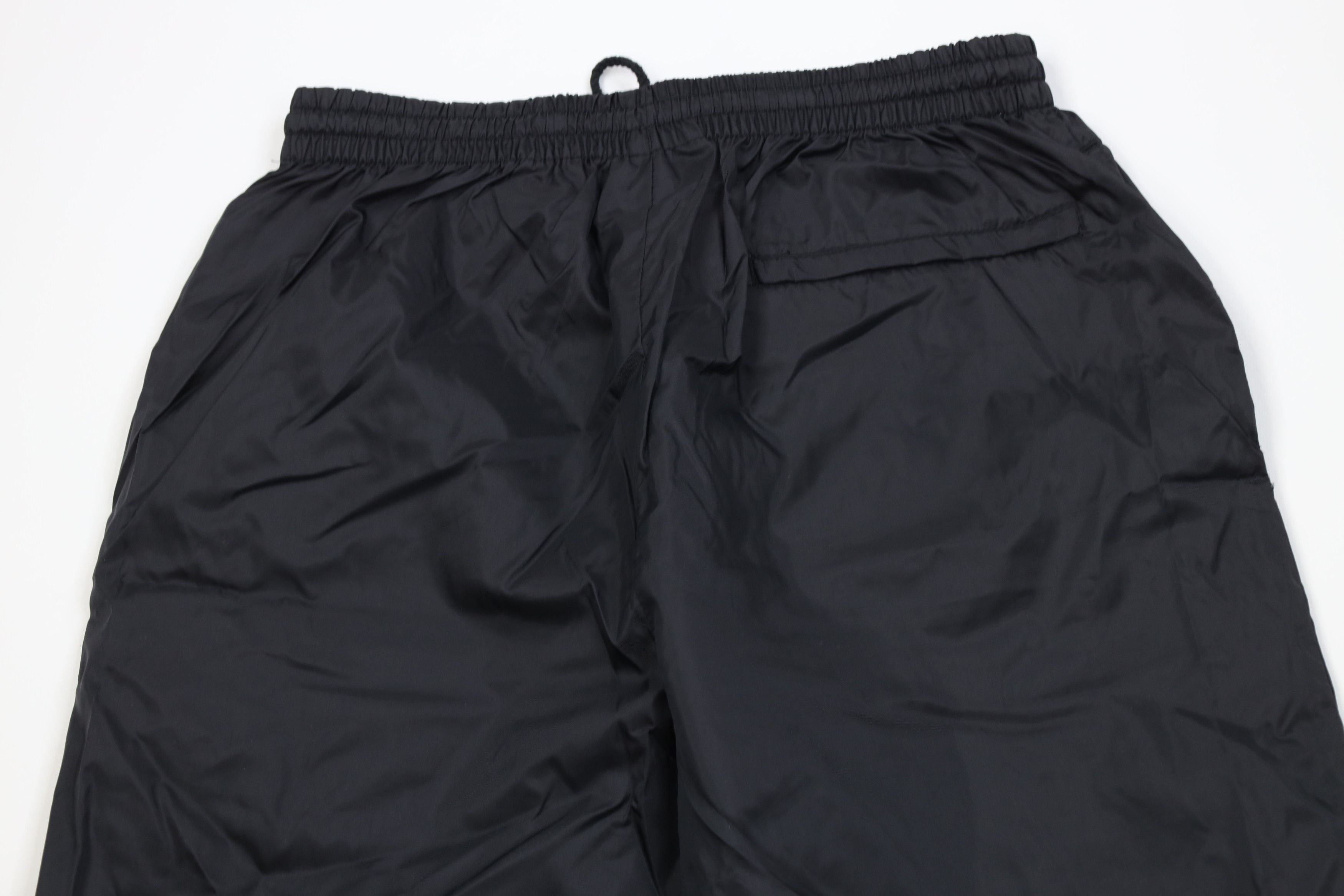 Vintage Vintage 90s Streetwear Cuffed Windbreaker Jogger Pants Black Size US 34 / EU 50 - 12 Thumbnail