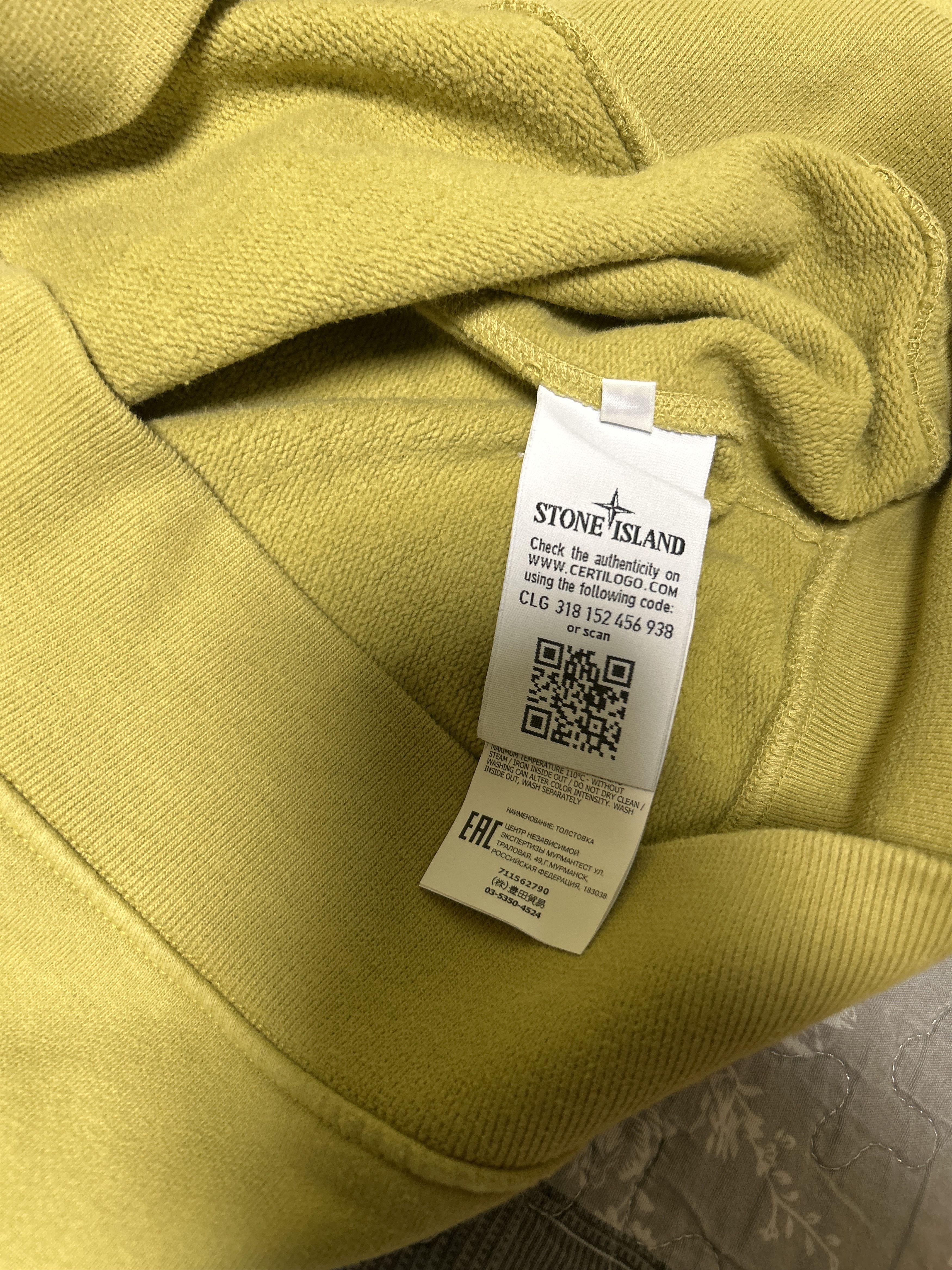 Stone Island Stone island sweatshirt Size US L / EU 52-54 / 3 - 6 Thumbnail