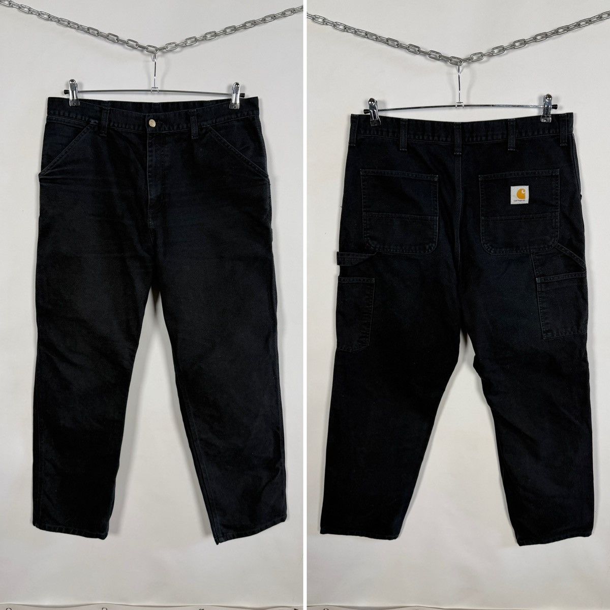 Carhartt Carhartt Single Knee Pants Vintage Work Streetwear 36x32 Size US 36 / EU 52 - 1 Thumbnail