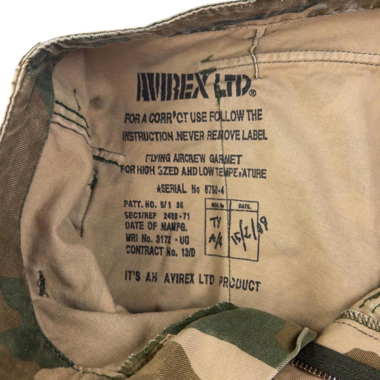 Avirex Vintage AVIREX Camo Cargo Pocket Trousers Size W31 Size US 30 / EU 46 - 6 Thumbnail