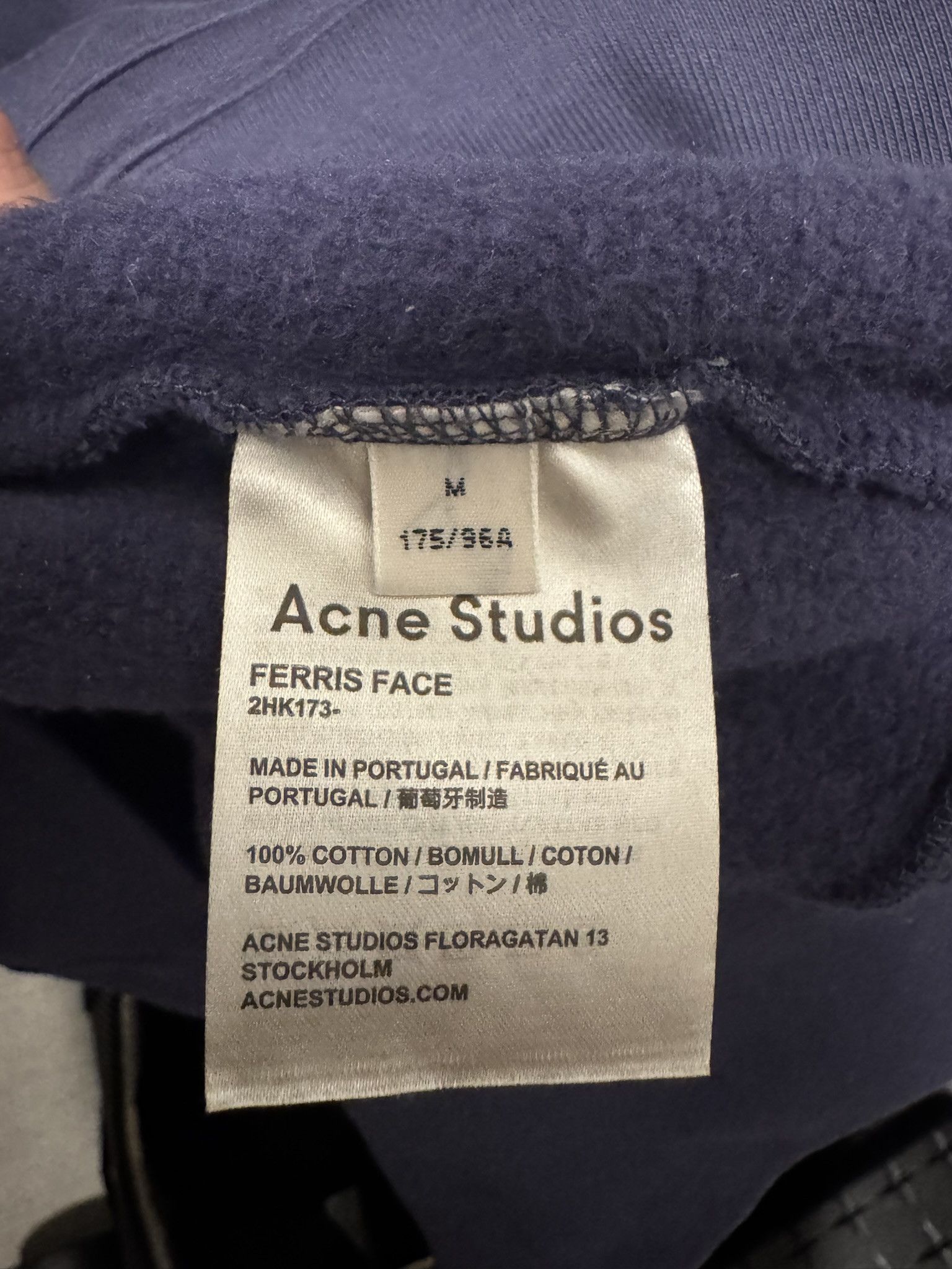 Acne Studios Ferris Face Hoodie Size US M / EU 48-50 / 2 - 4 Thumbnail