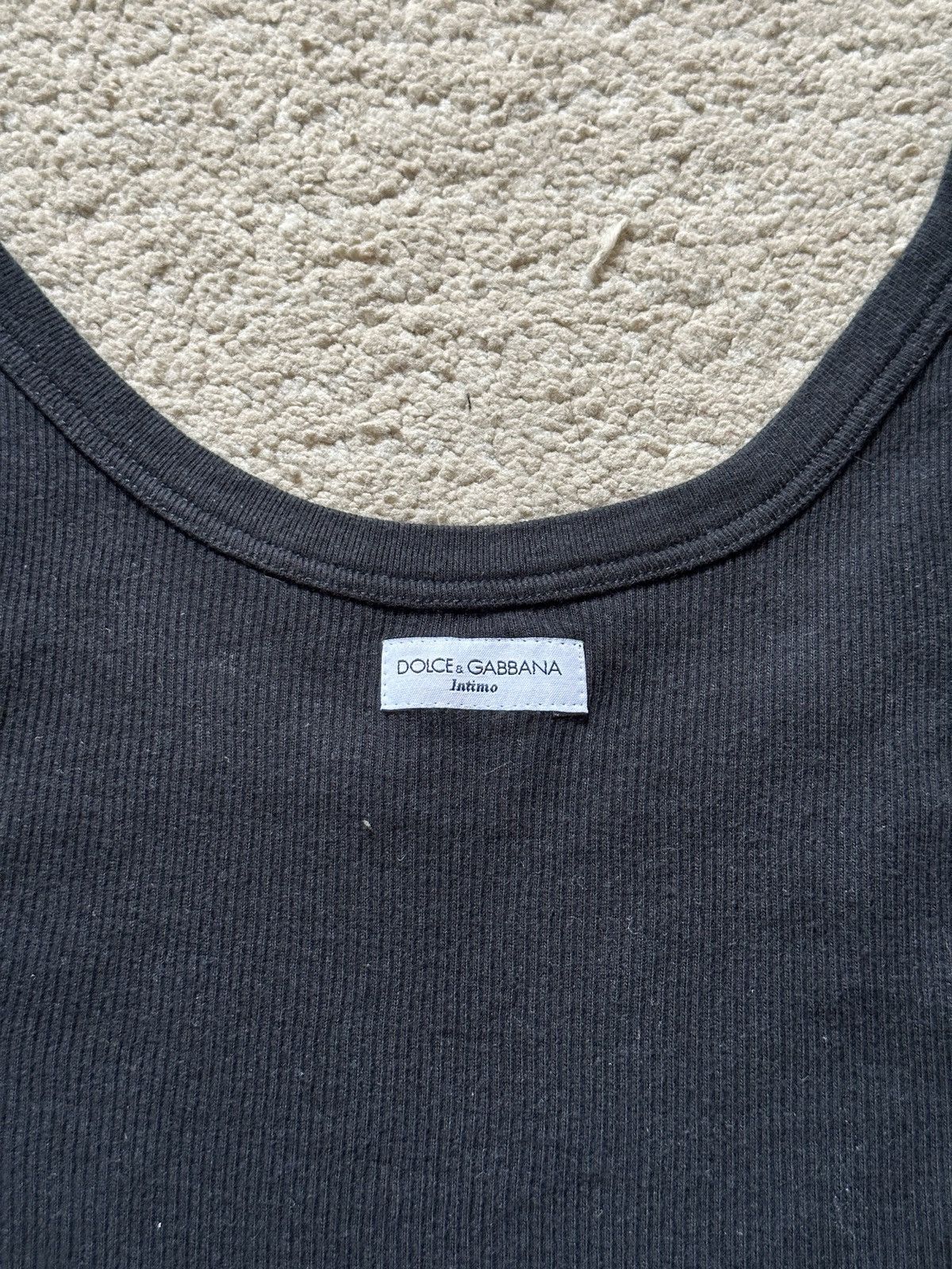 Dolce & Gabbana 2000s Dolce & Gabbana Intimo Tank Top / Singlet Size US M / EU 48-50 / 2 - 3 Thumbnail