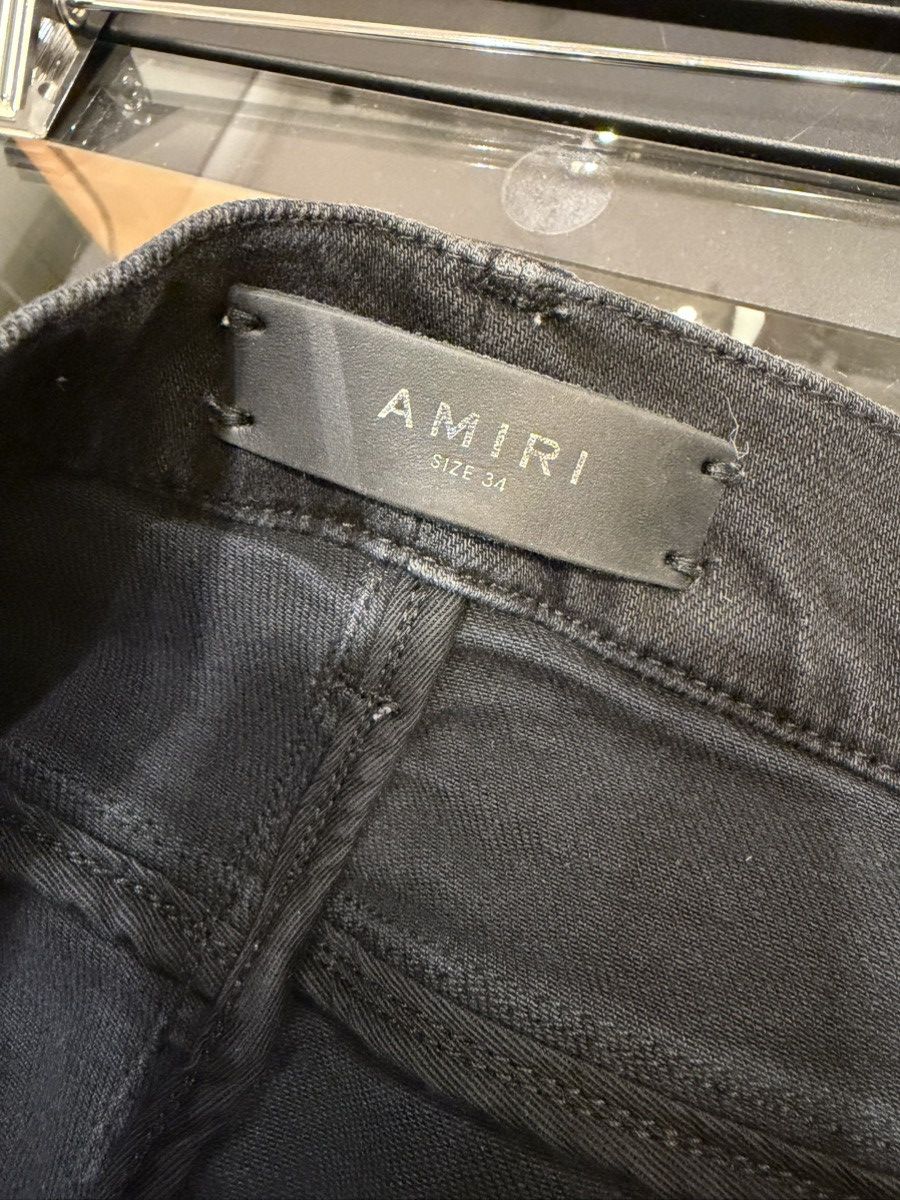 Amiri Amiri Distressed Skinny Denim Jeans Size US 34 / EU 50 - 3 Thumbnail