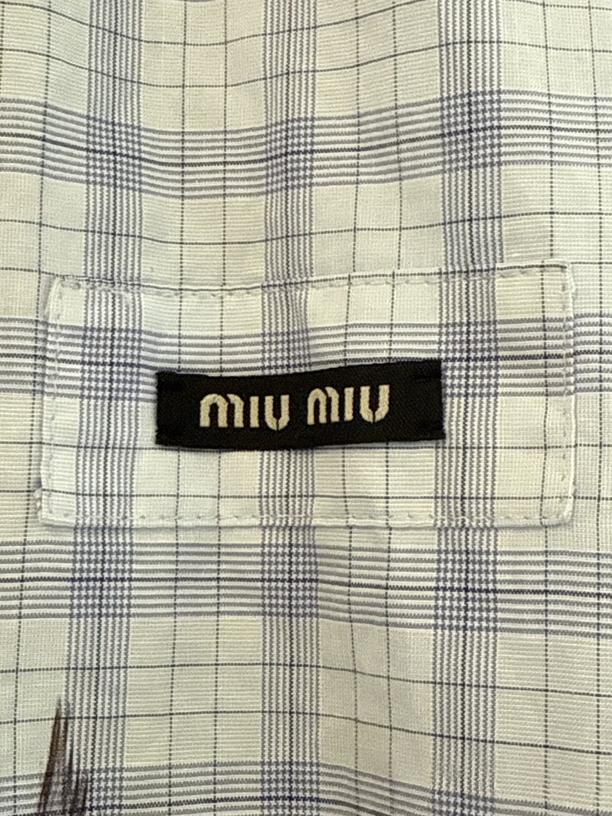 Miu Miu Cats button up Size US S / EU 44-46 / 1 - 6 Thumbnail