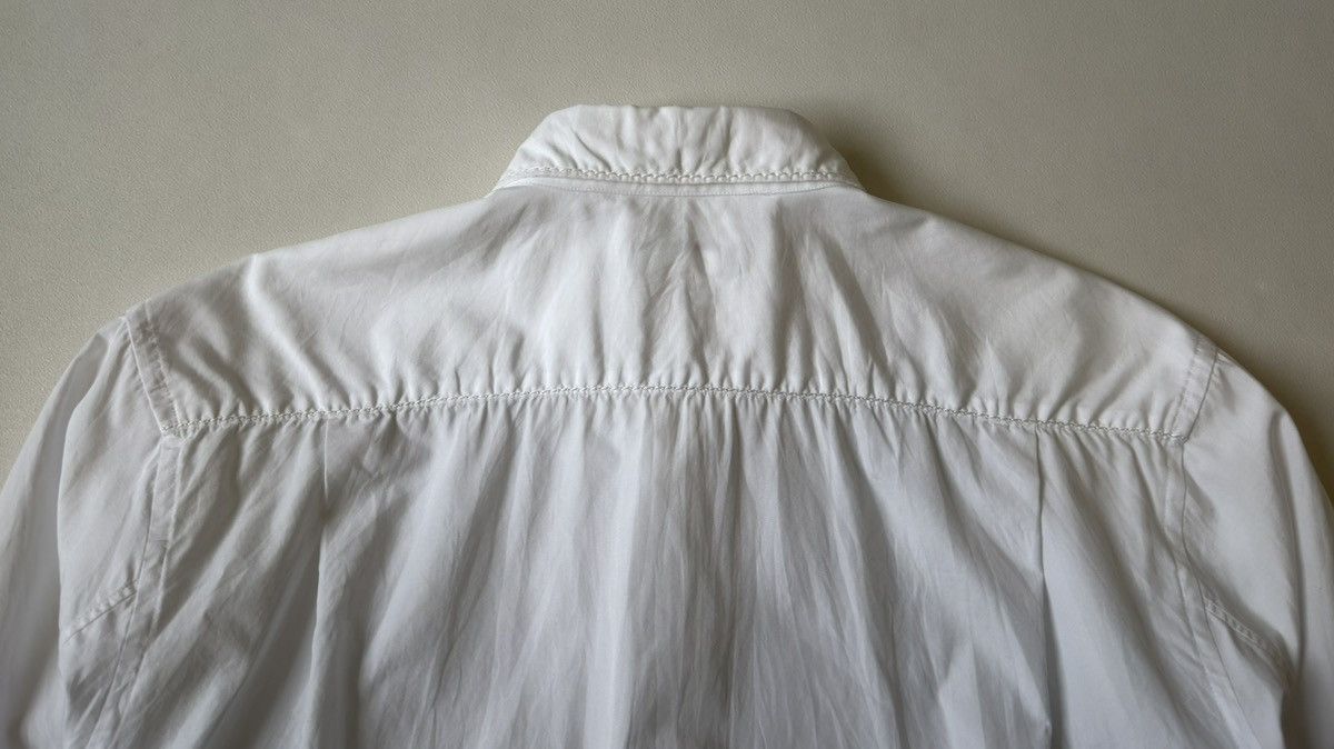 Comme des Garcons S/S 2000 White Crinkle Cotton Shirt Size US M / EU 48-50 / 2 - 16 Thumbnail