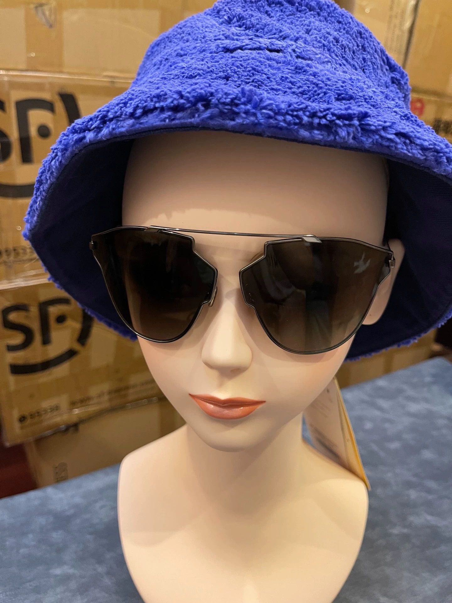 Dior Dior So Real Silver Frame Tea Tinted Sunglasses Size ONE SIZE - 5 Thumbnail