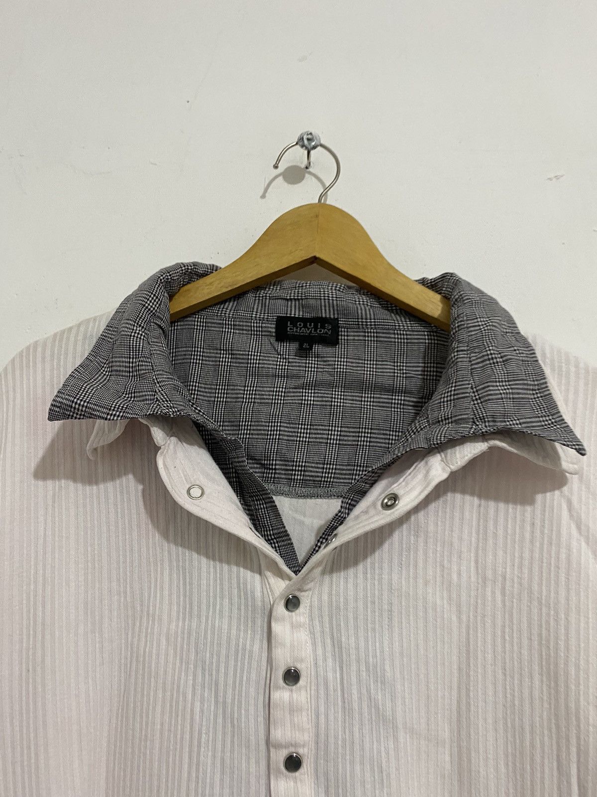 Japanese Brand 🖤BLACKFRIDAY🖤Louis chavlon polo double layer dyed pink Size US L / EU 52-54 / 3 - 10 Thumbnail