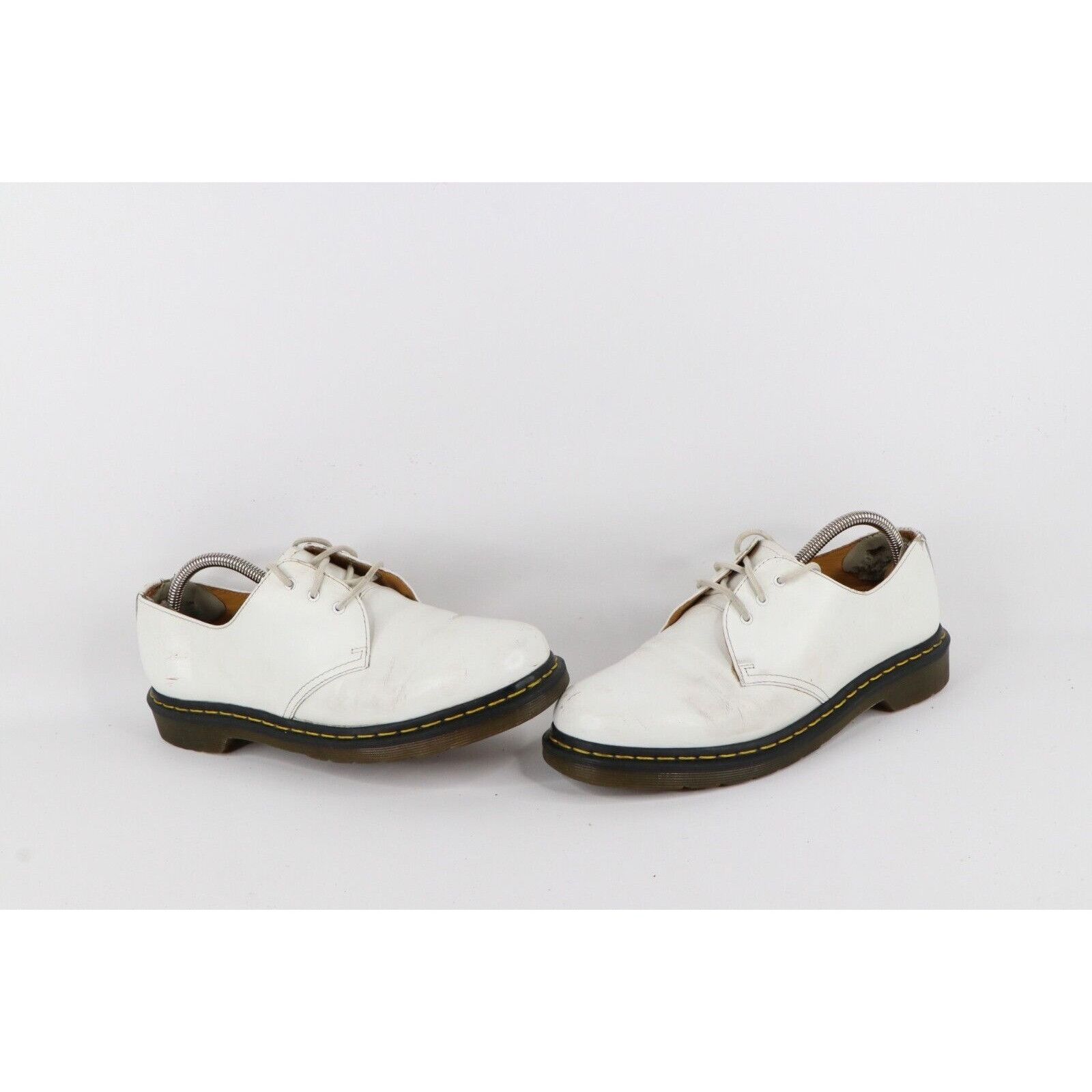 Dr. Martens × Vintage Vintage Dr Martens Goth EDM Leather Chunky Oxford Shoes Size US 10 / IT 40 - 1 Thumbnail