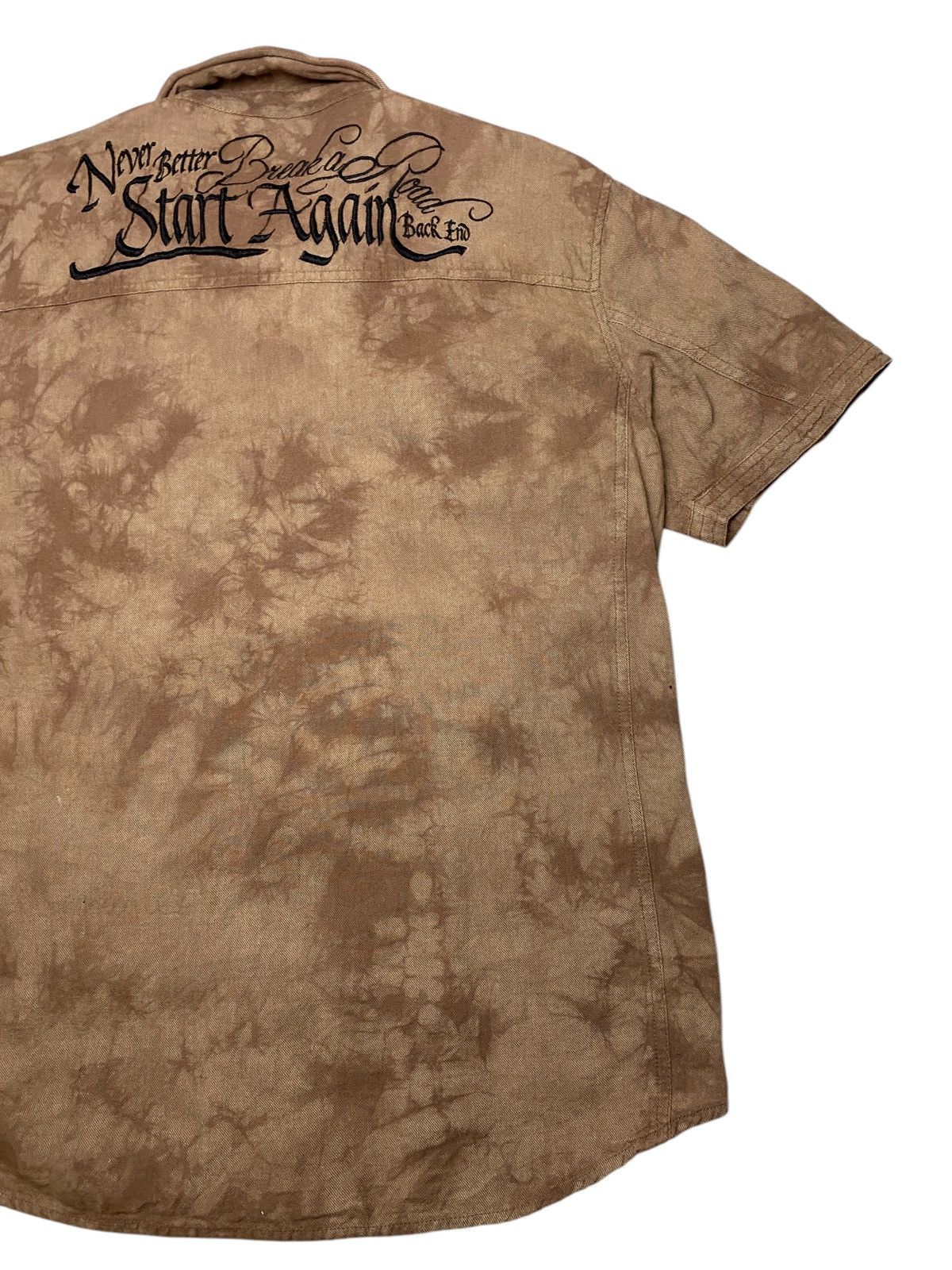 If Six Was Nine 2000's In The Attic Poem Mudwash Button Ups Size US M / EU 48-50 / 2 - 8 Thumbnail