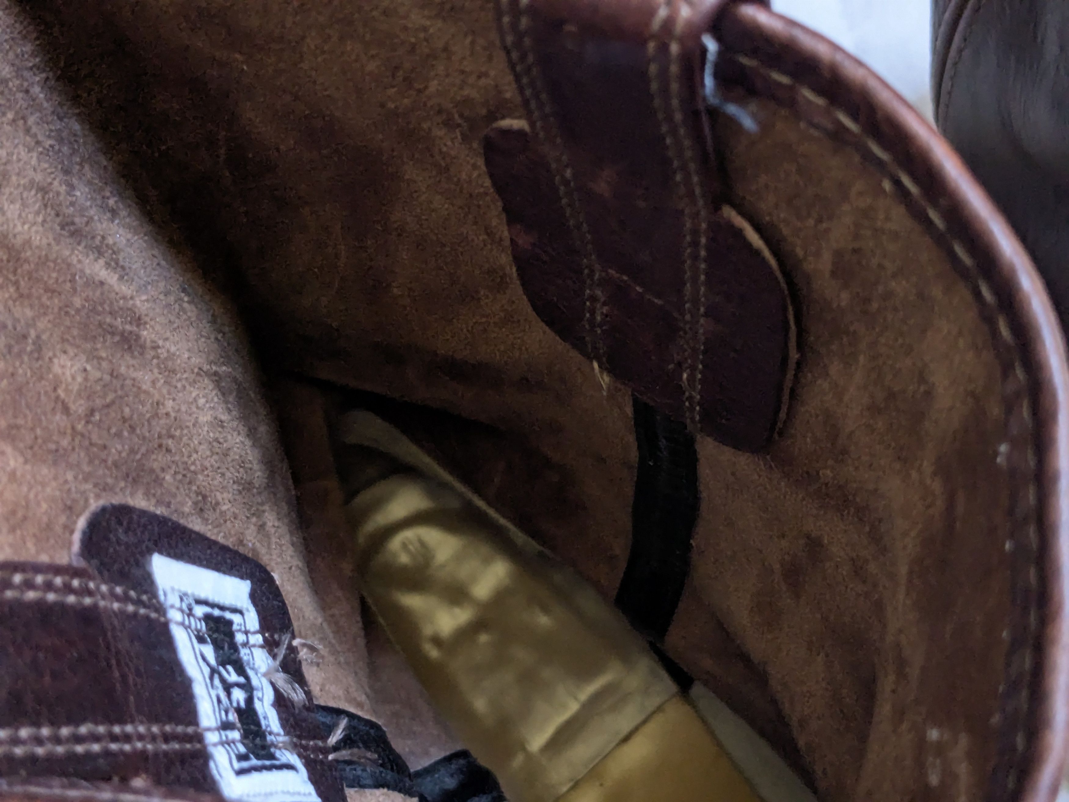 Frye Frye Harness Boots Belted Brown Leather 13 M Strap Size US 13 / EU 46 - 3 Thumbnail