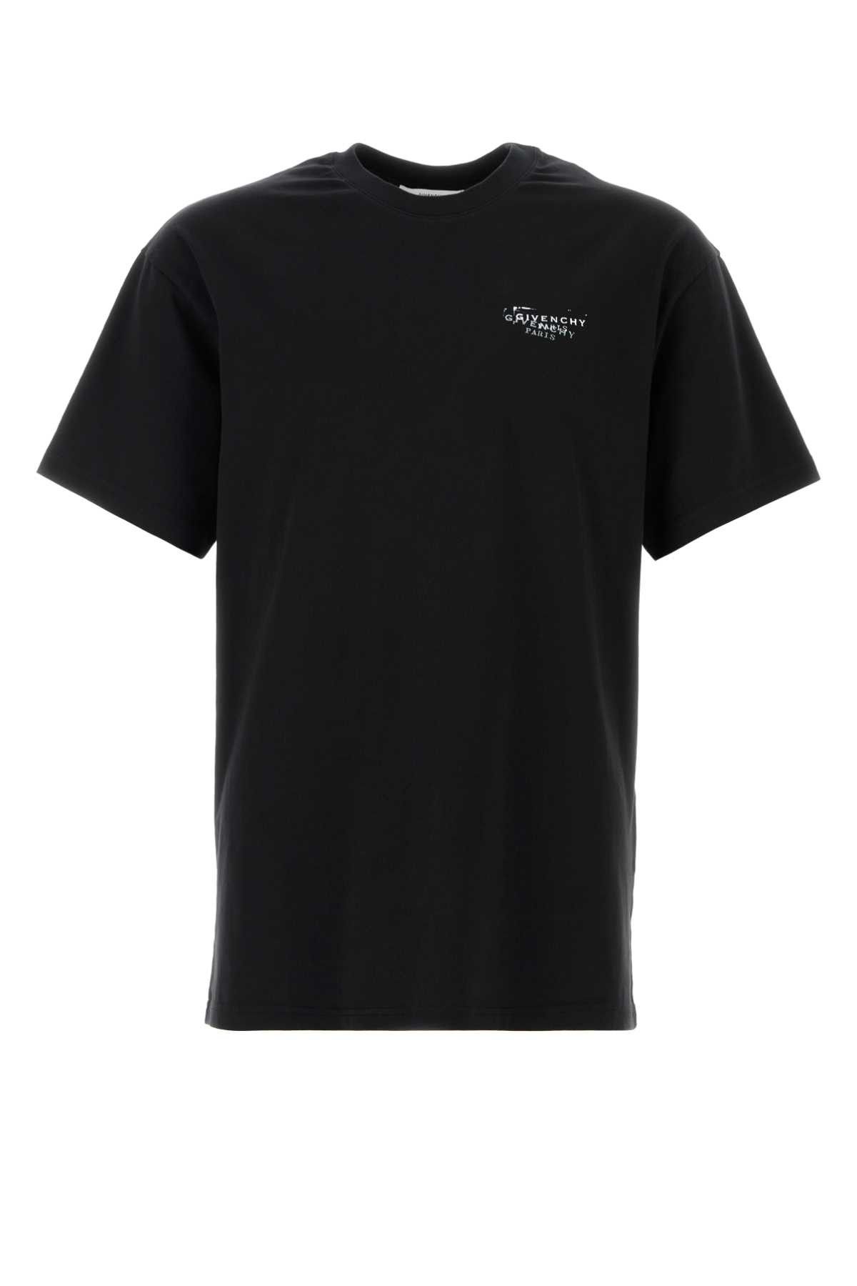 Givenchy Black Cotton T-Shirt Size US S / EU 44-46 / 1 - 1 Thumbnail