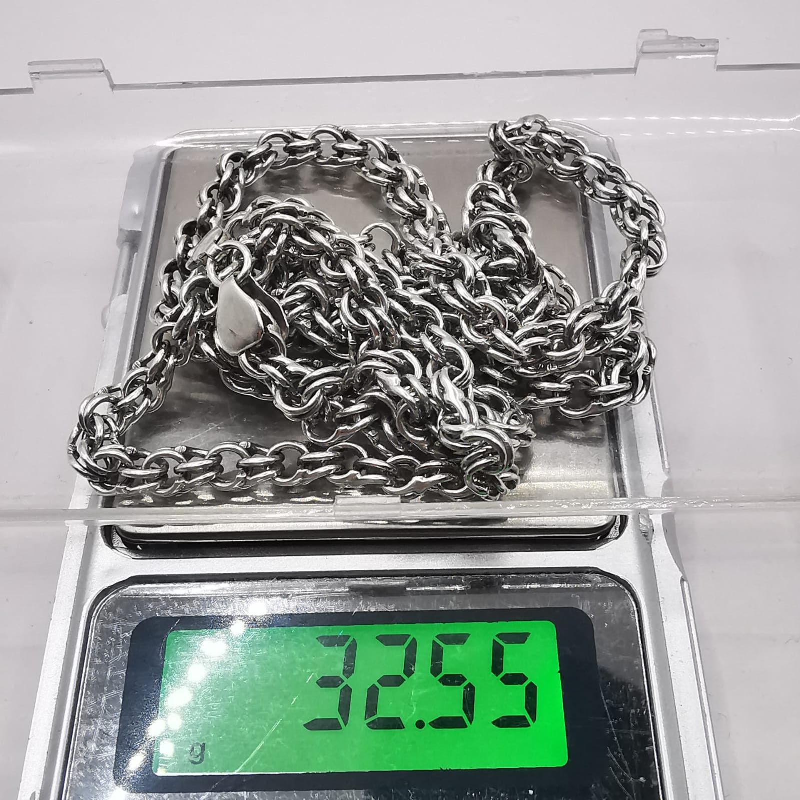 Sterling Silver × Vintage Vintage Jewelry Chain, 925 Sterling Silver, Signed 32,55g Size ONE SIZE - 6 Thumbnail