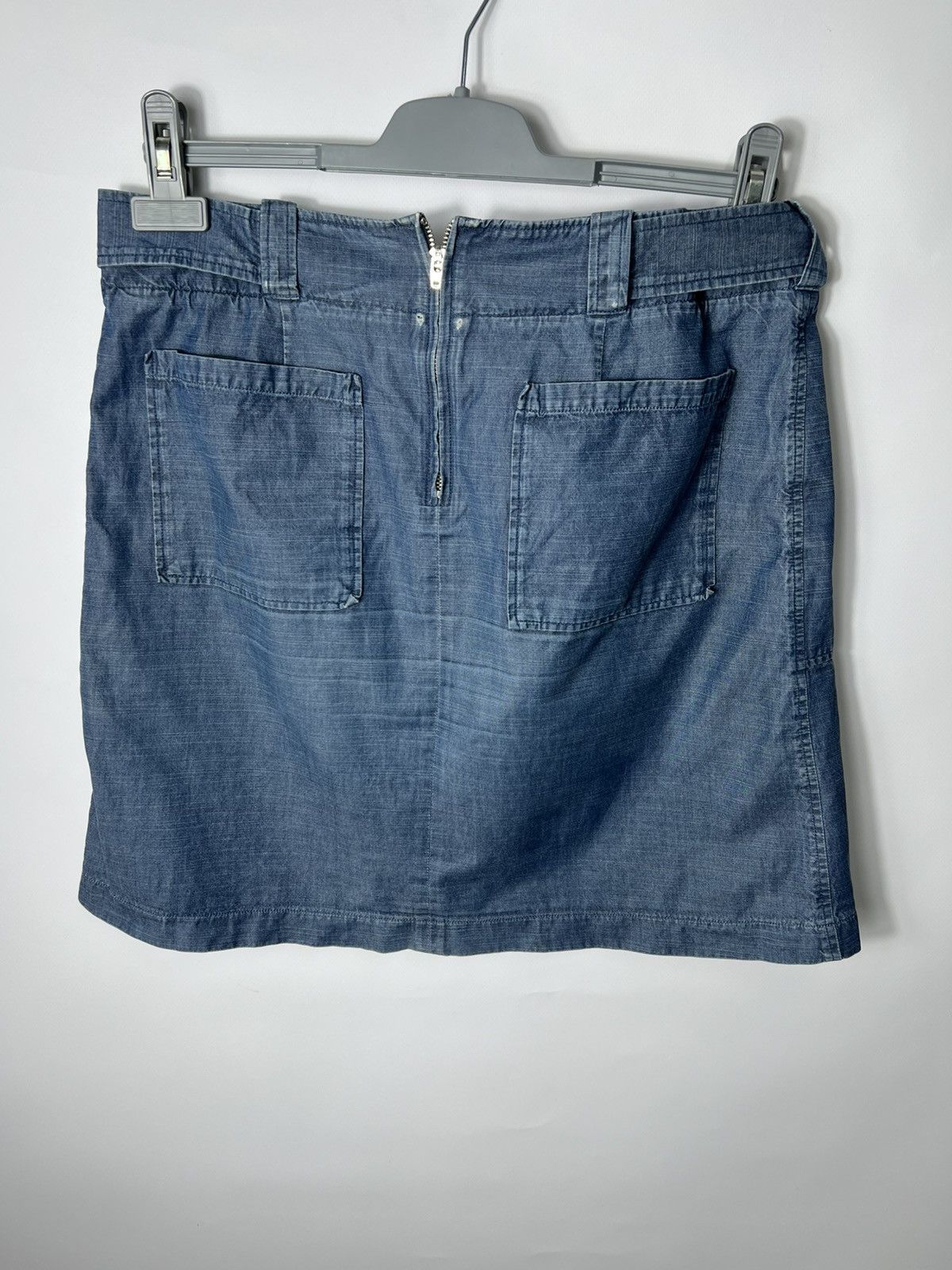 A.P.C. Vintage avant garde streetwear y2k sk8 A.P.C. Denim Skirt Size 27" / US 4 / IT 40 - 7 Thumbnail