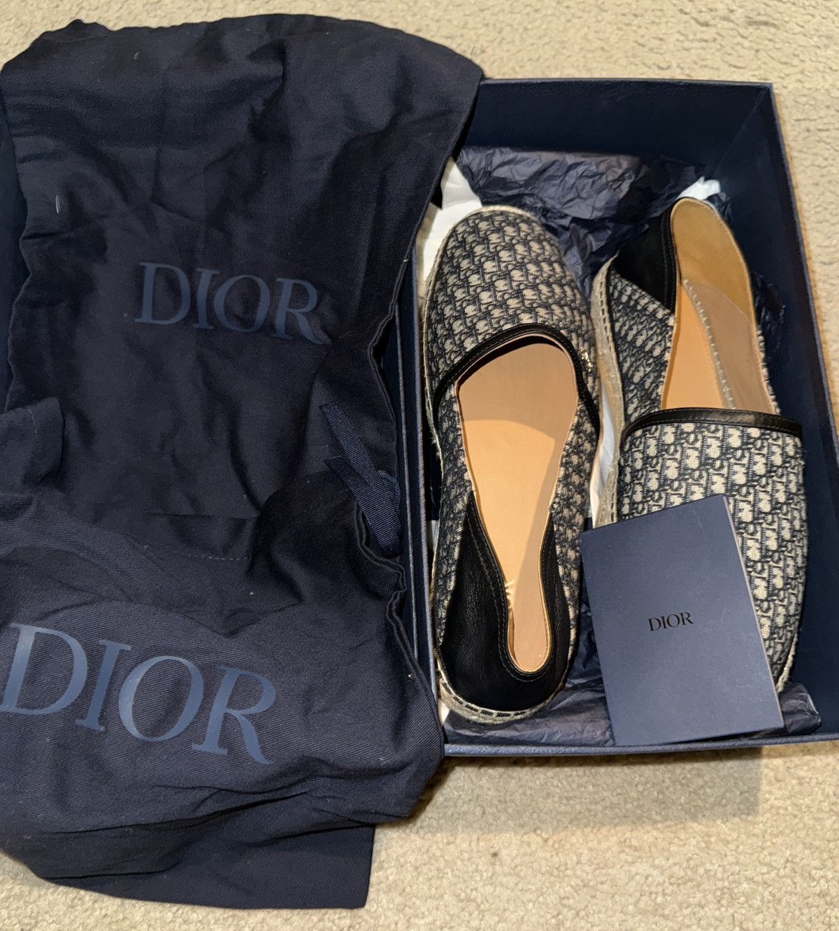 Dior Dior Jacquard Espadrille Size US 11 / EU 44 - 6 Thumbnail