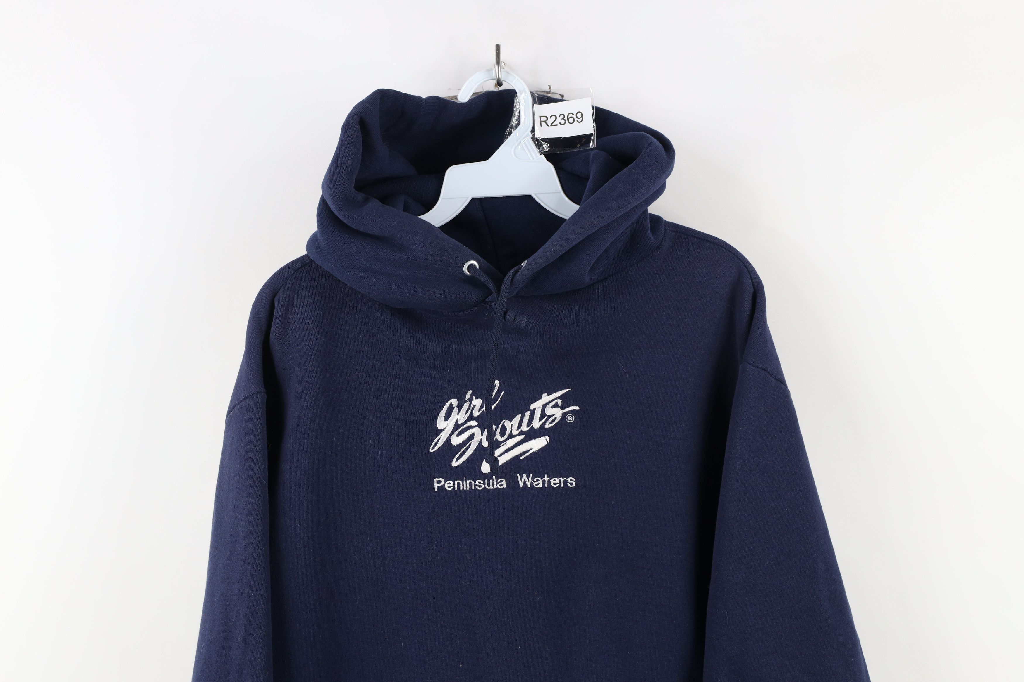 Vintage Vintage 90s Spell Out Girl Scouts Peninsula Waters Hoodie Size M / US 6-8 / IT 42-44 - 2 Thumbnail