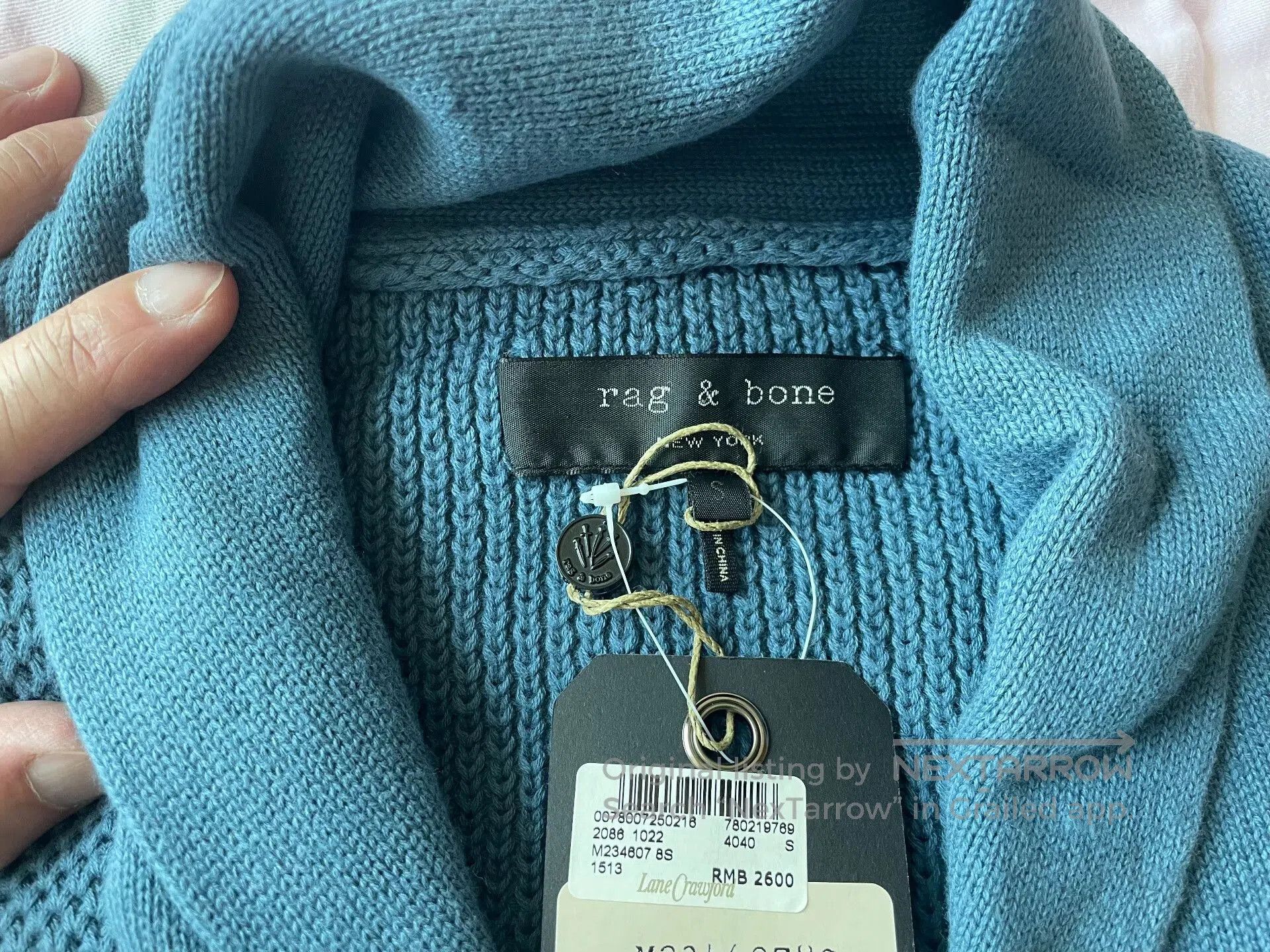 Rag & Bone Rag & Bone Men's Sweater Coat. Size US S / EU 44-46 / 1 - 2 Thumbnail