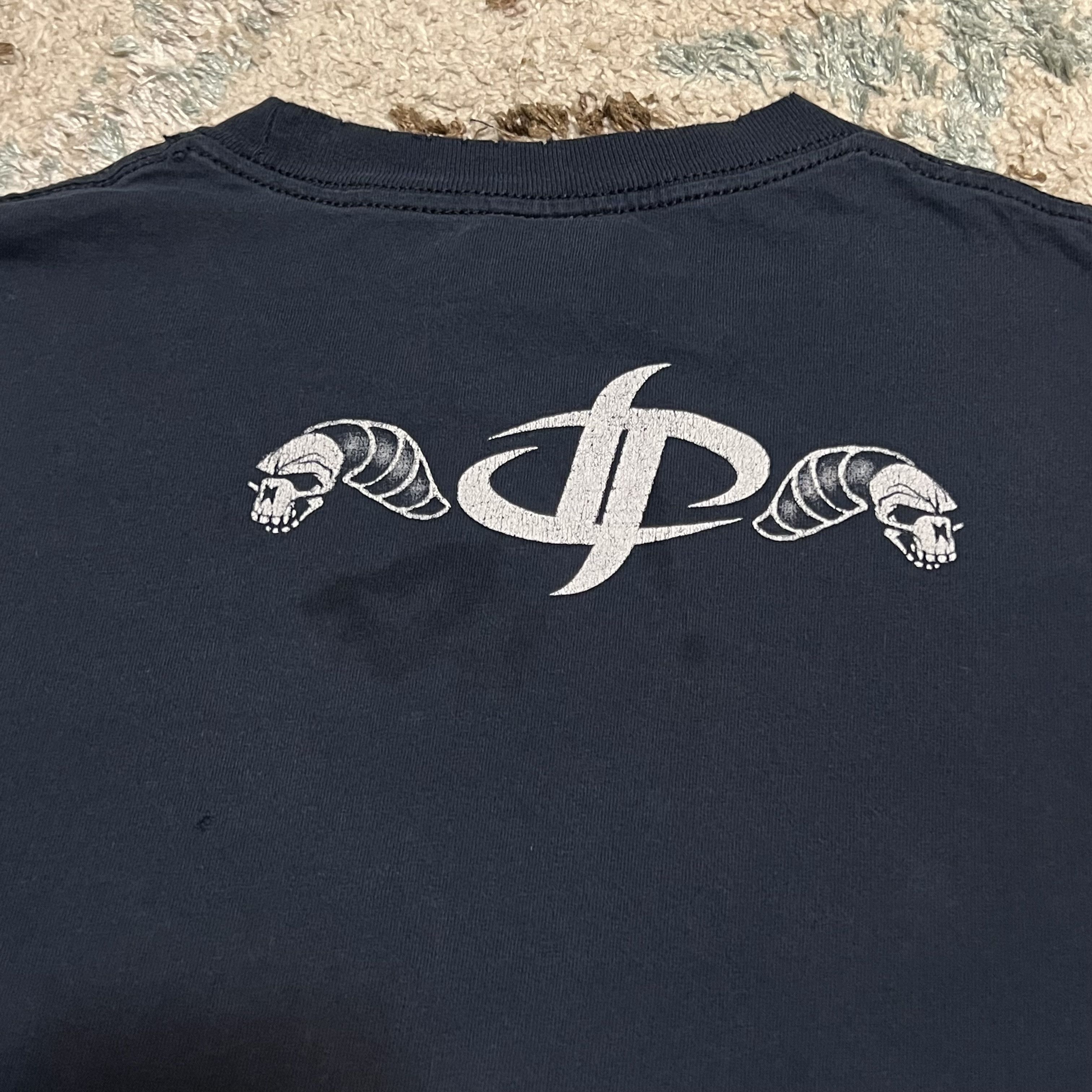 Band Tees × Vintage Vintage Drowning Pool Texas Mosquito Shirt Size Large Metal Size US L / EU 52-54 / 3 - 4 Thumbnail