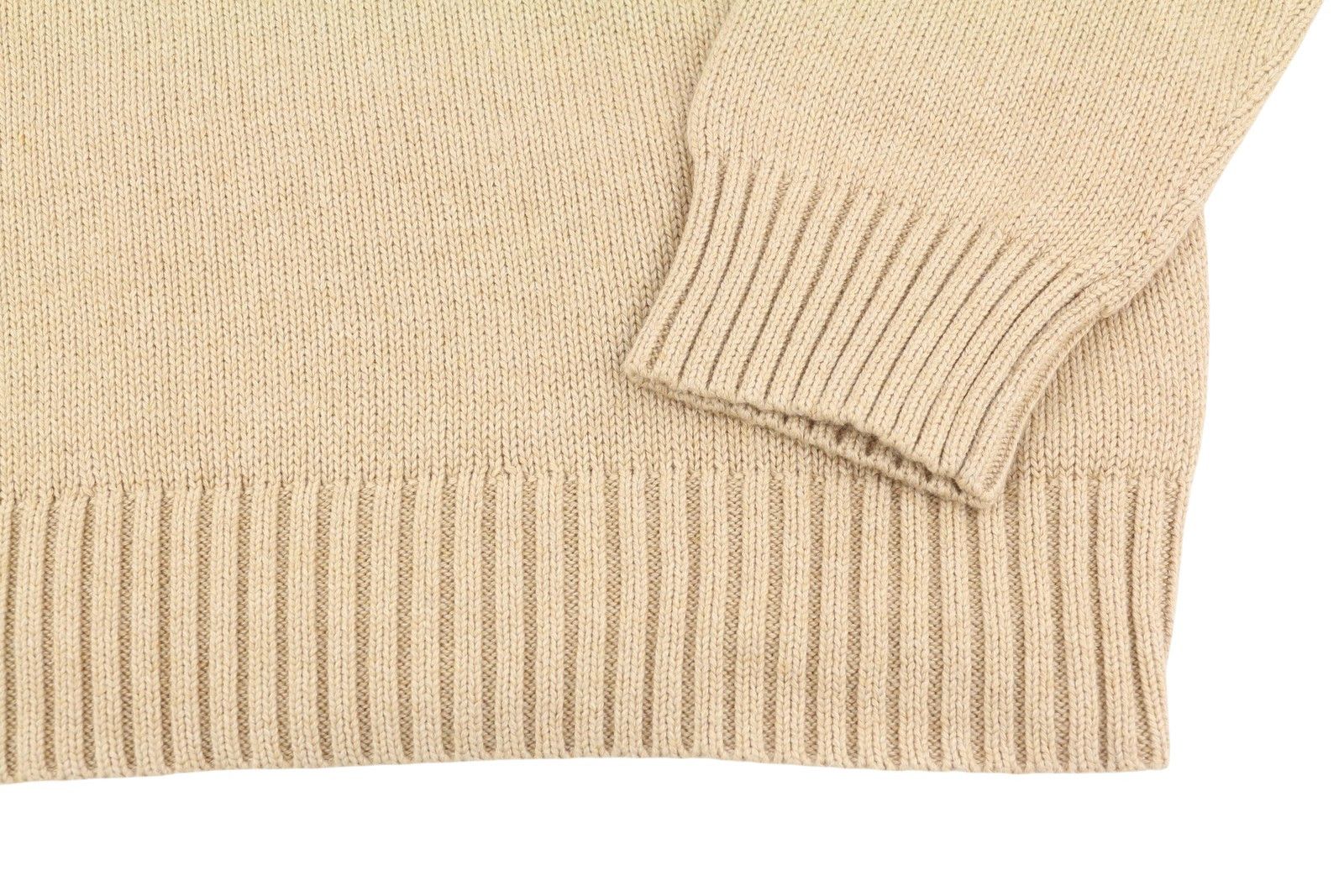 Ralph Lauren BROWN L Tight Knit Crew Neck Pullover 86935 Size US L / EU 52-54 / 3 - 5 Thumbnail
