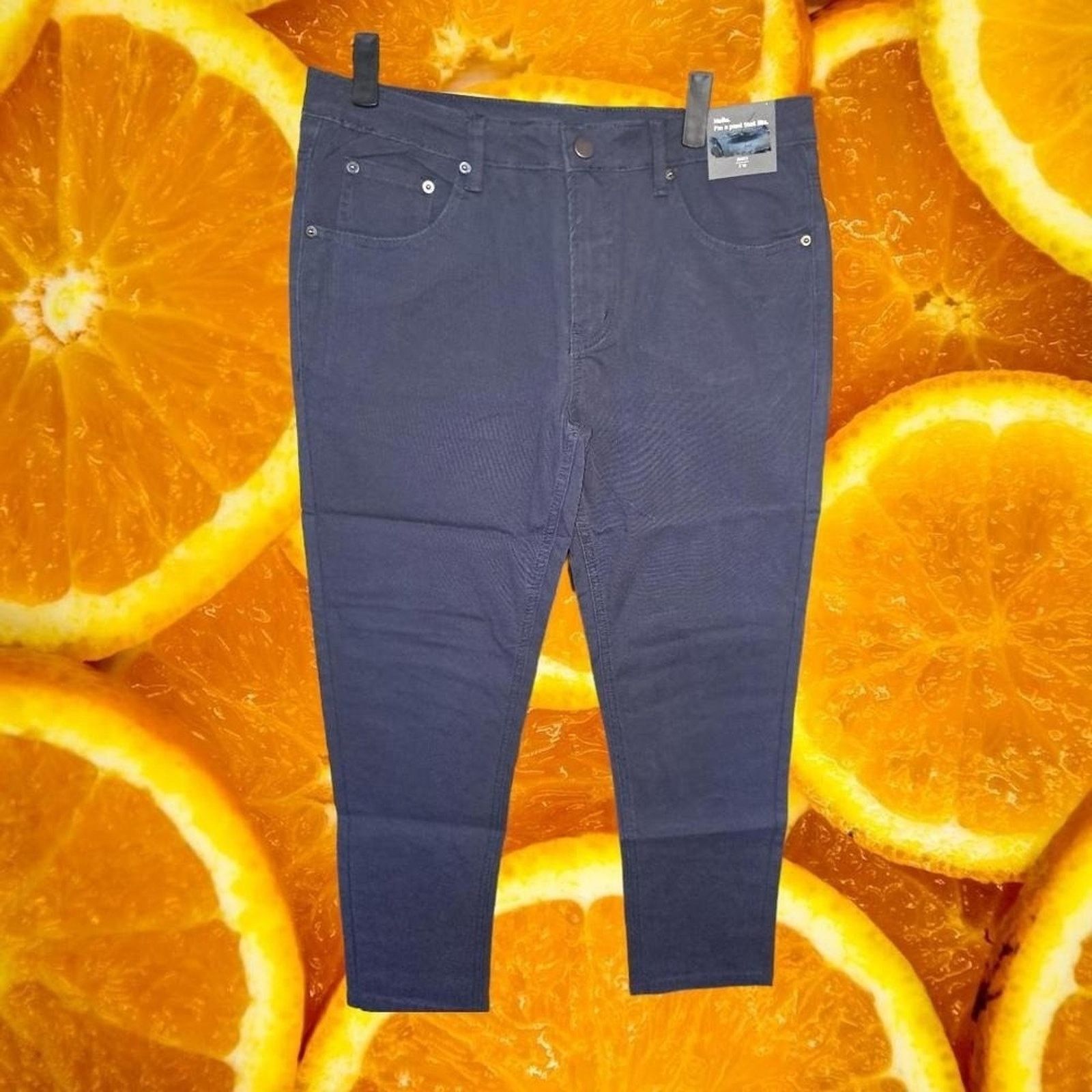 Other Under 5'10" Navy Canvas Pants Men's Chinos Size 32x27 Size US 32 / EU 48 - 4 Thumbnail