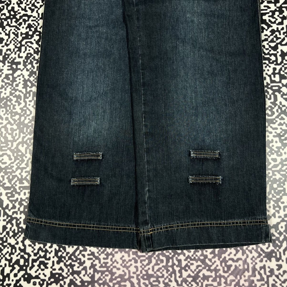 Japanese Brand Vintage Y2K Japanese Wide Baggy Jeans Skate Sk8 Jnco Style Size 25" / US 0 / IT 36 - 8 Thumbnail